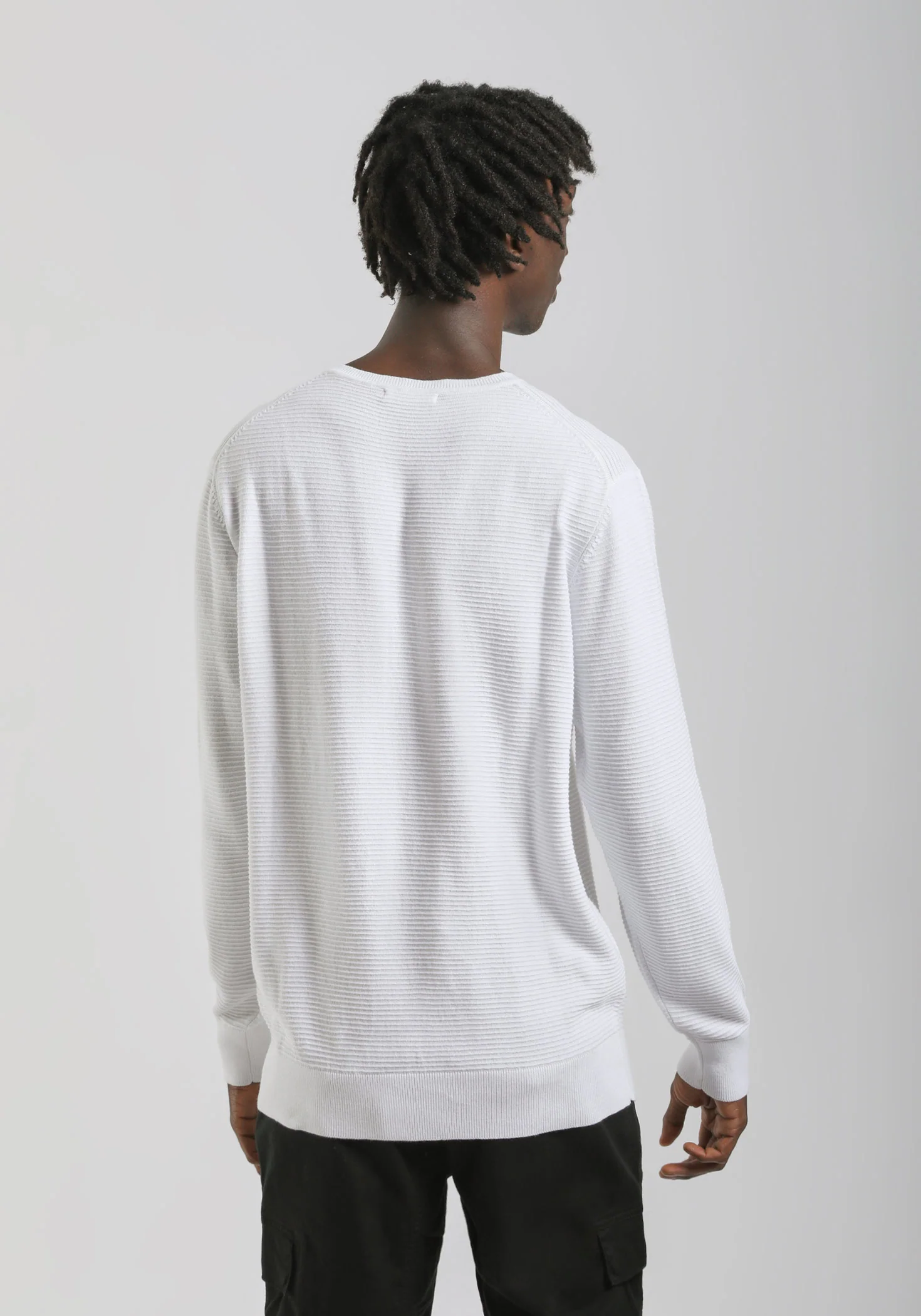 Maglia girocollo in cotone - Image 4