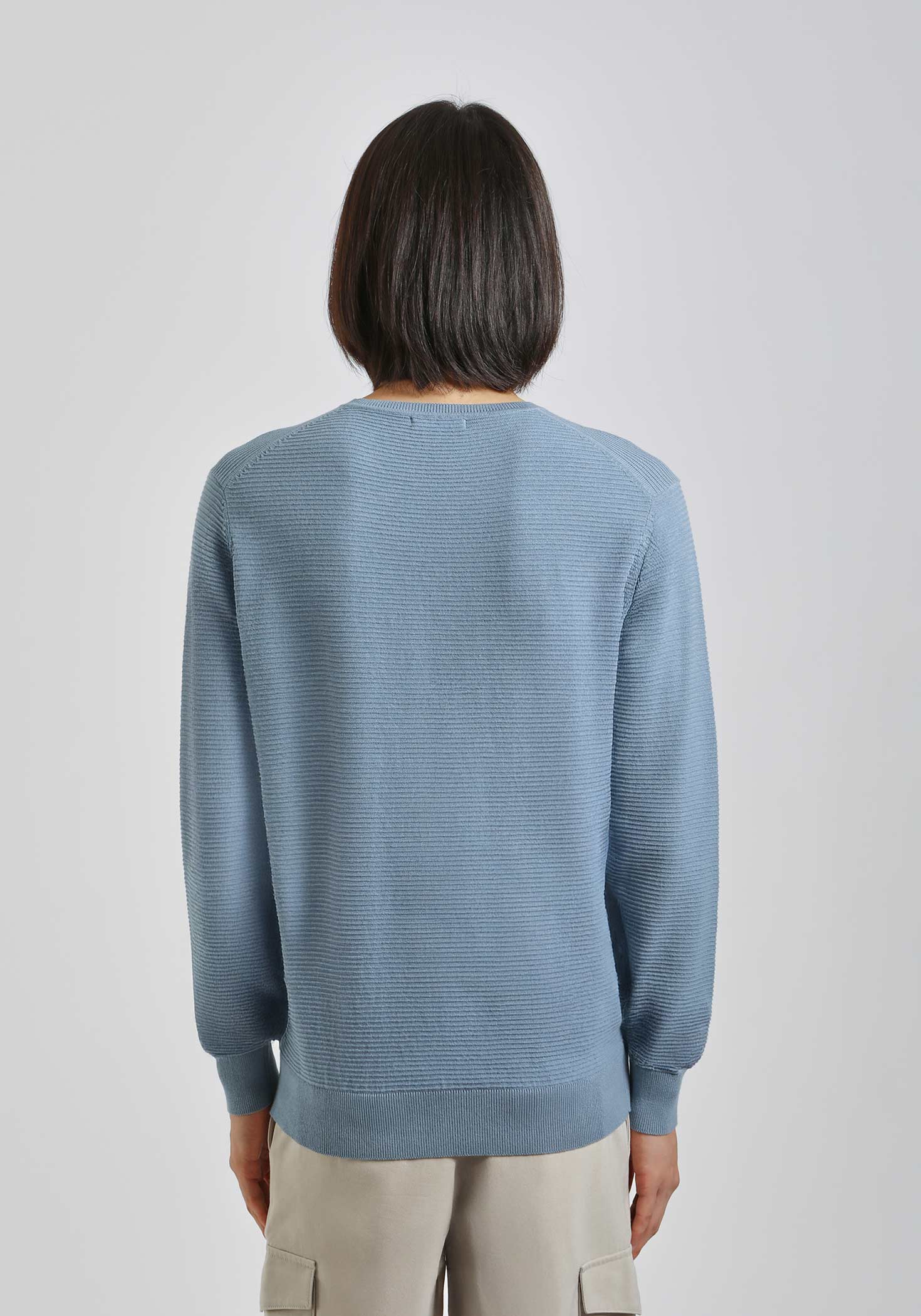 Maglia girocollo in cotone - Image 4