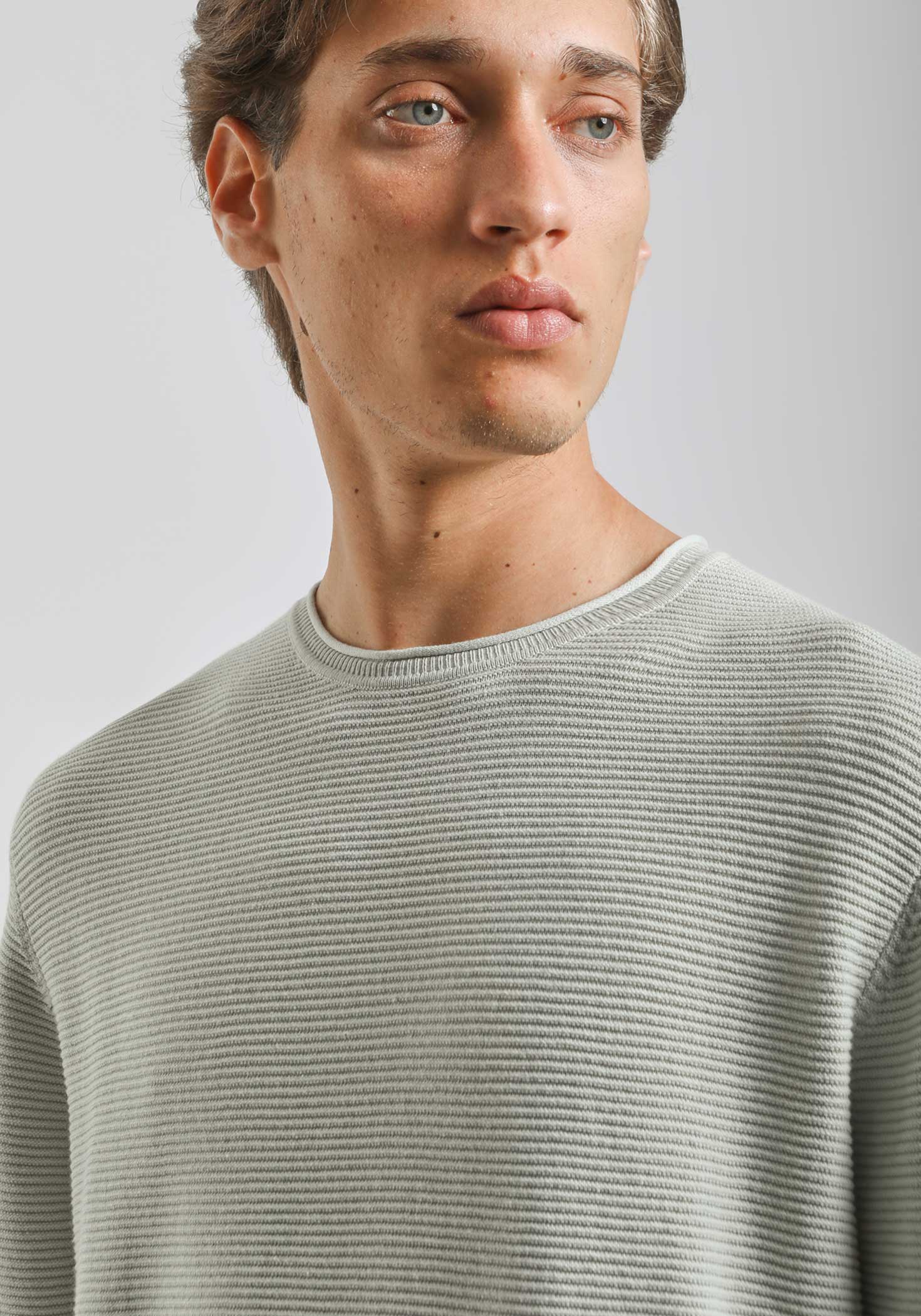 Maglia girocollo strutturato - Image 2