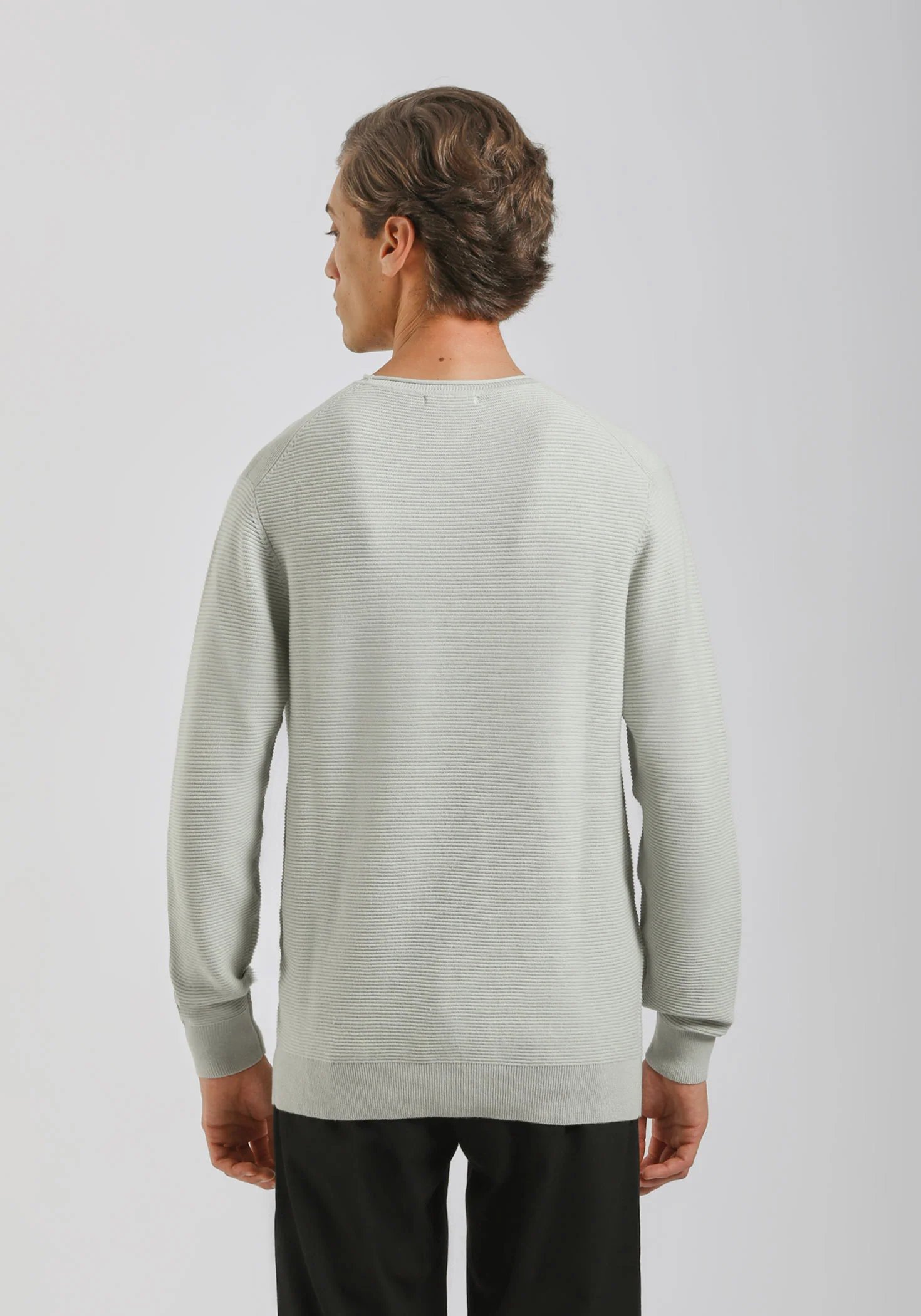 Maglia girocollo strutturato - Image 4