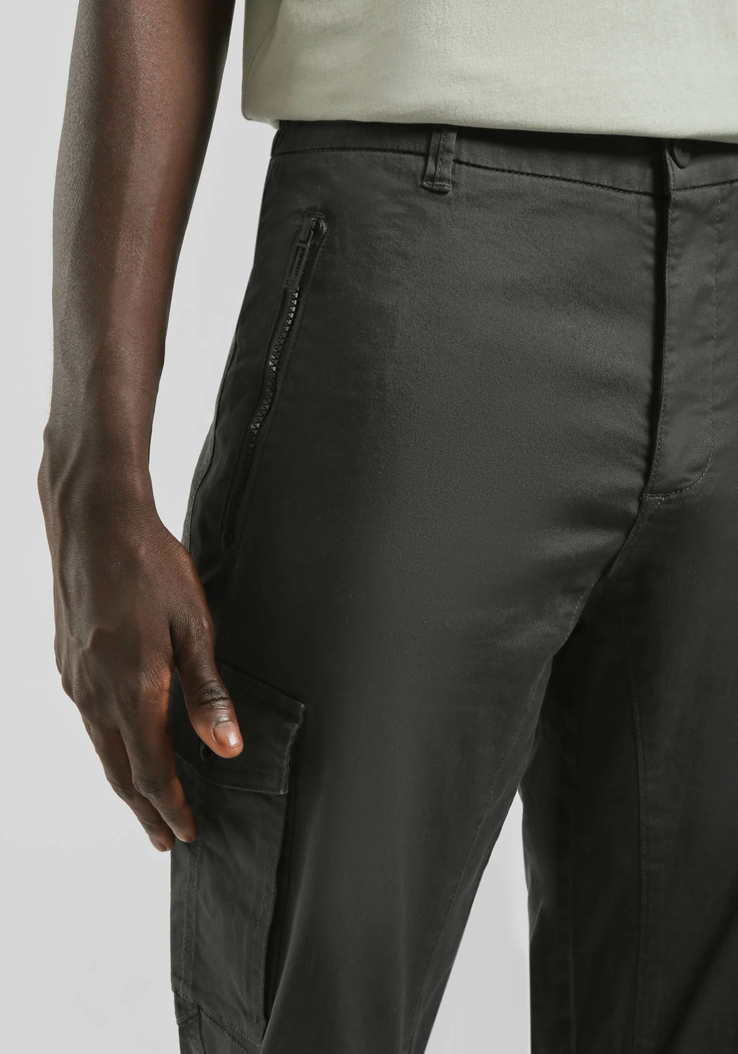 Pantalone cargo in cotone - Image 3