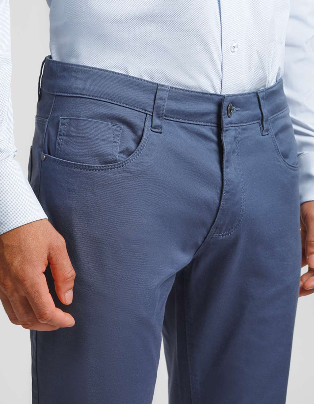 Pantalone cinque tasche in cotone - Image 6