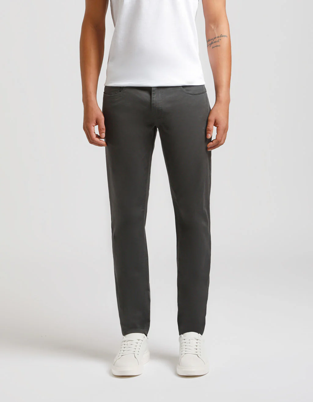 Pantalone cinque tasche in cotone - Image 2