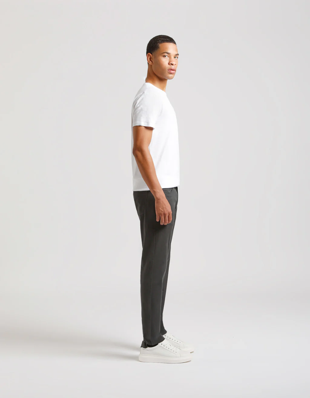 Pantalone cinque tasche in cotone - Image 4