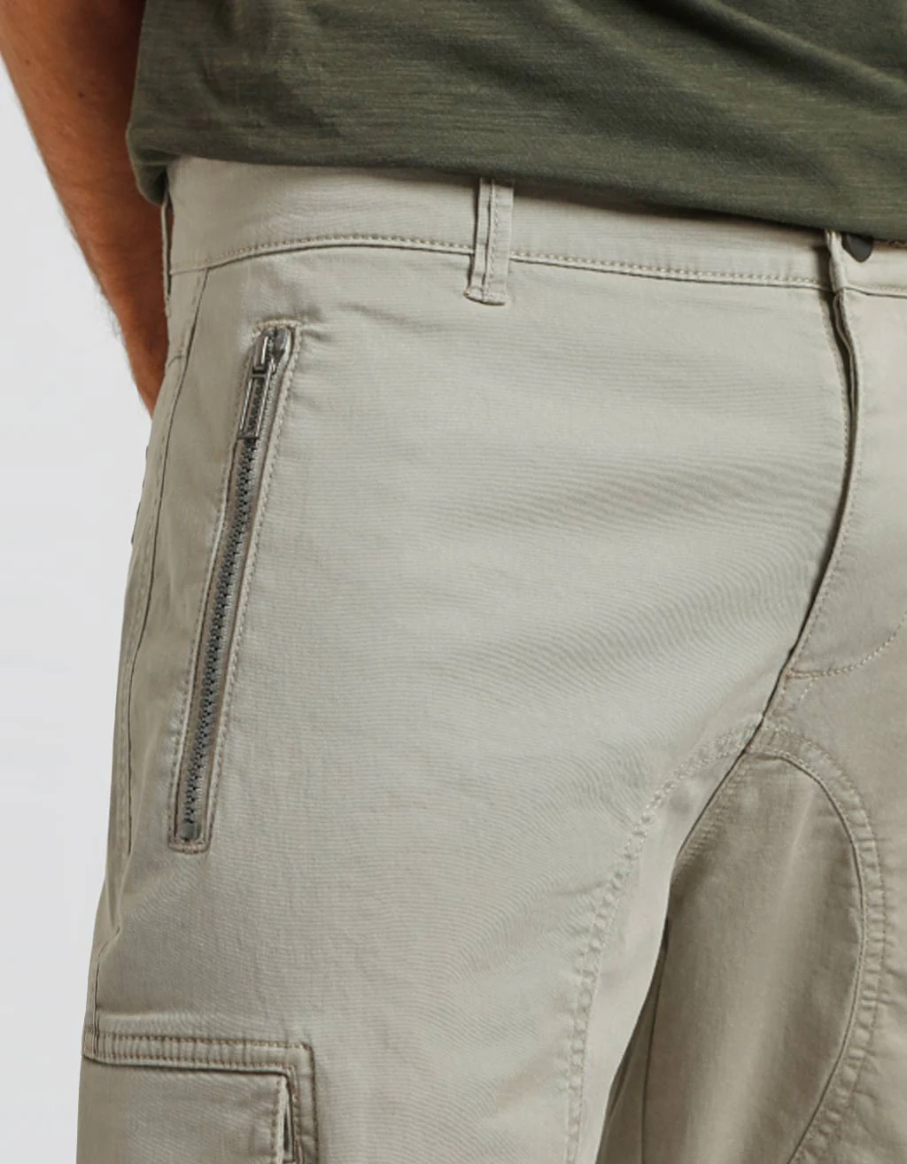Pantaloni cargo con elastici alle caviglie - Image 3
