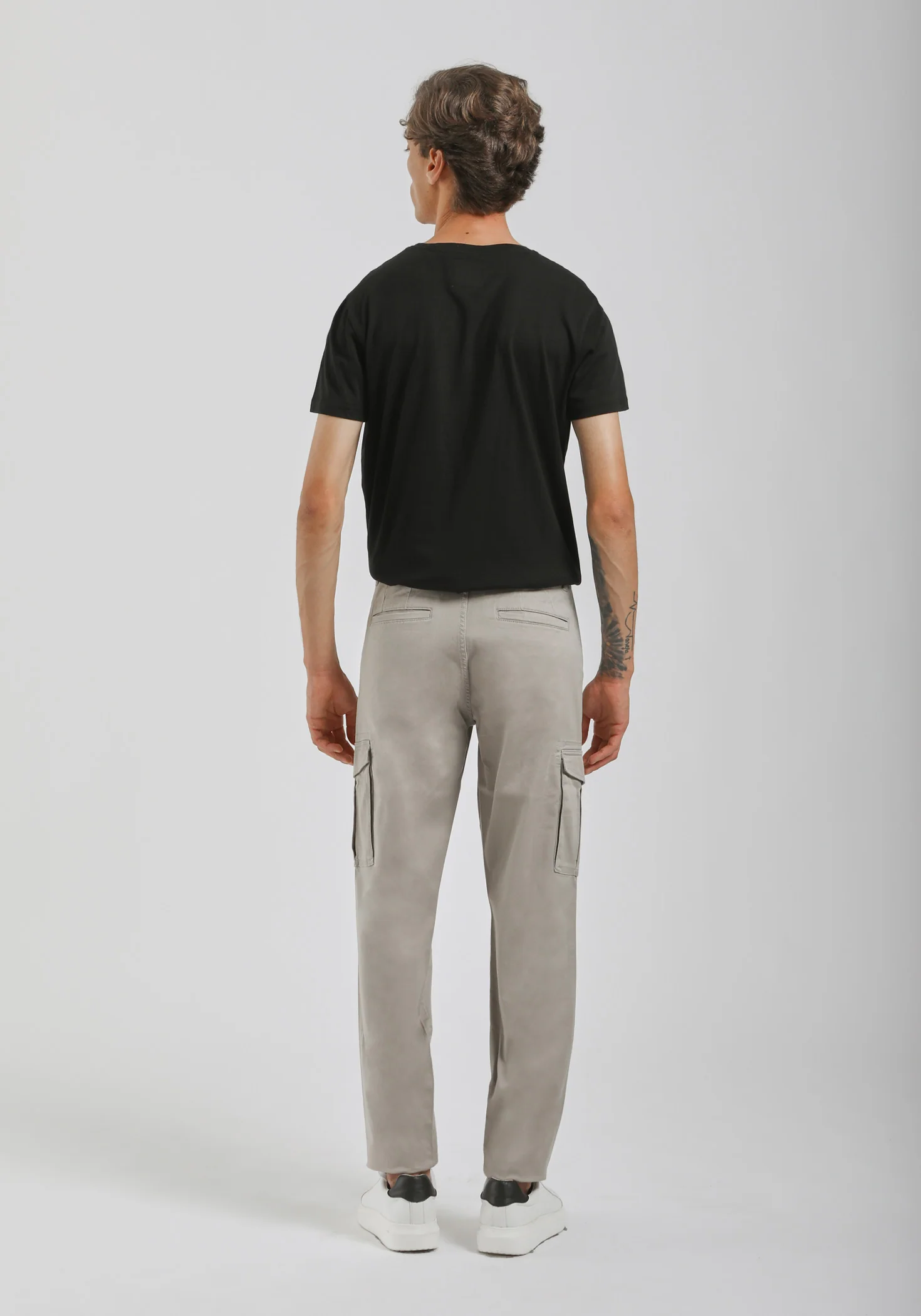 Pantaloni cargo in cotone - Image 6