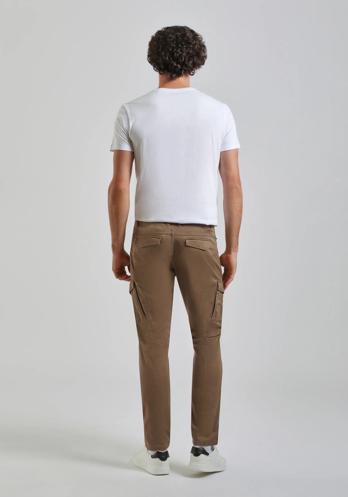 Pantaloni cargo in cotone - Image 5