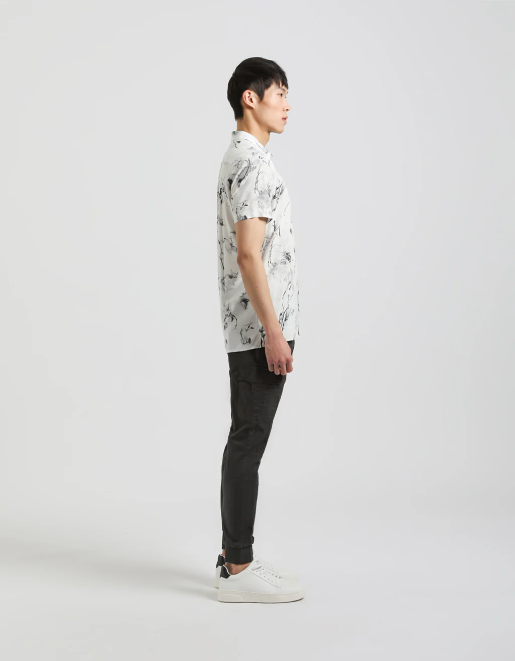 Pantaloni cargo in cotone - Image 3