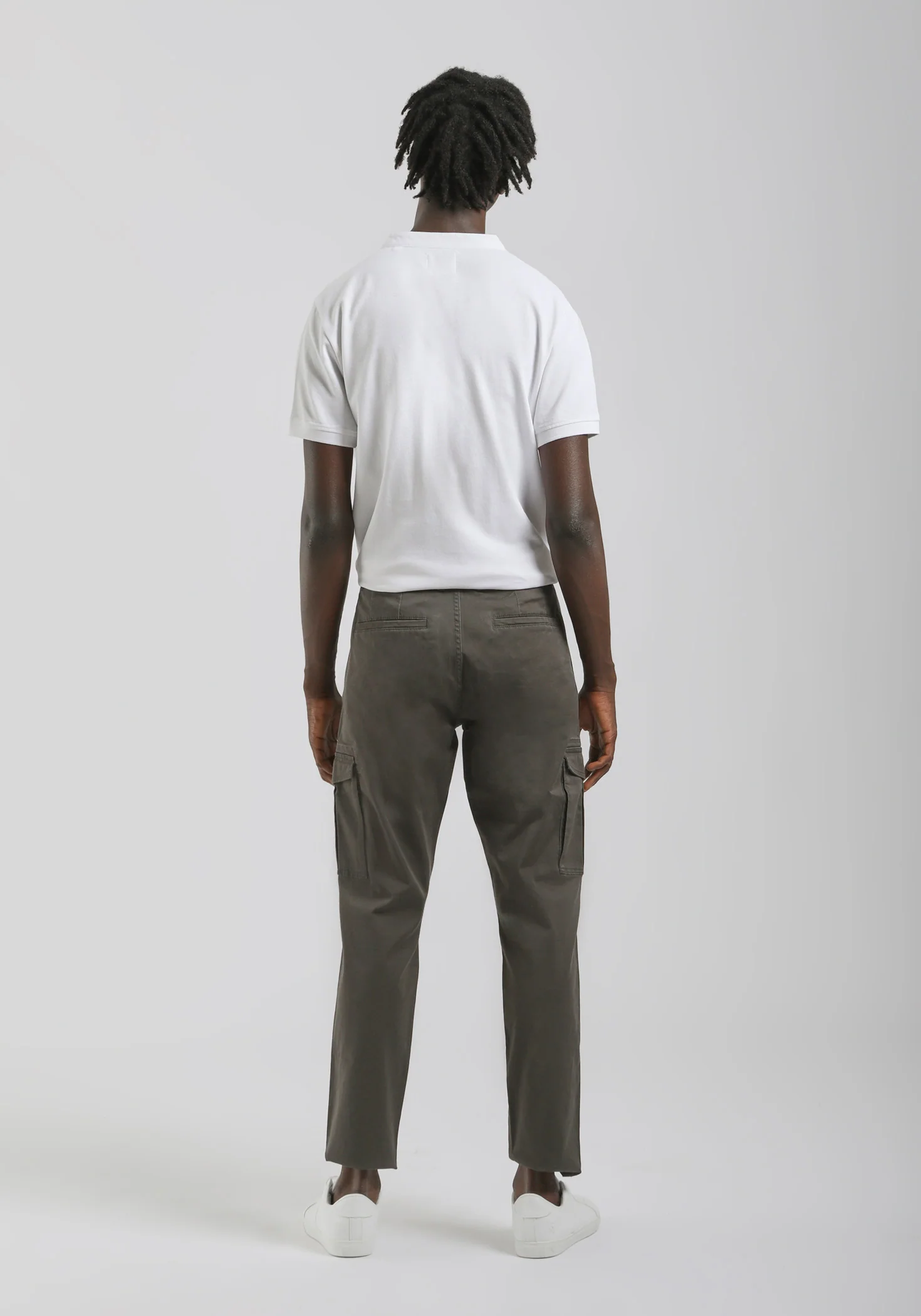 Pantaloni cargo in cotone - Image 5