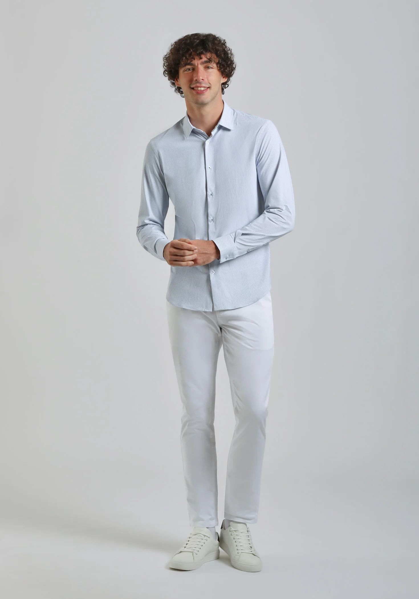 Pantaloni chino in cotone