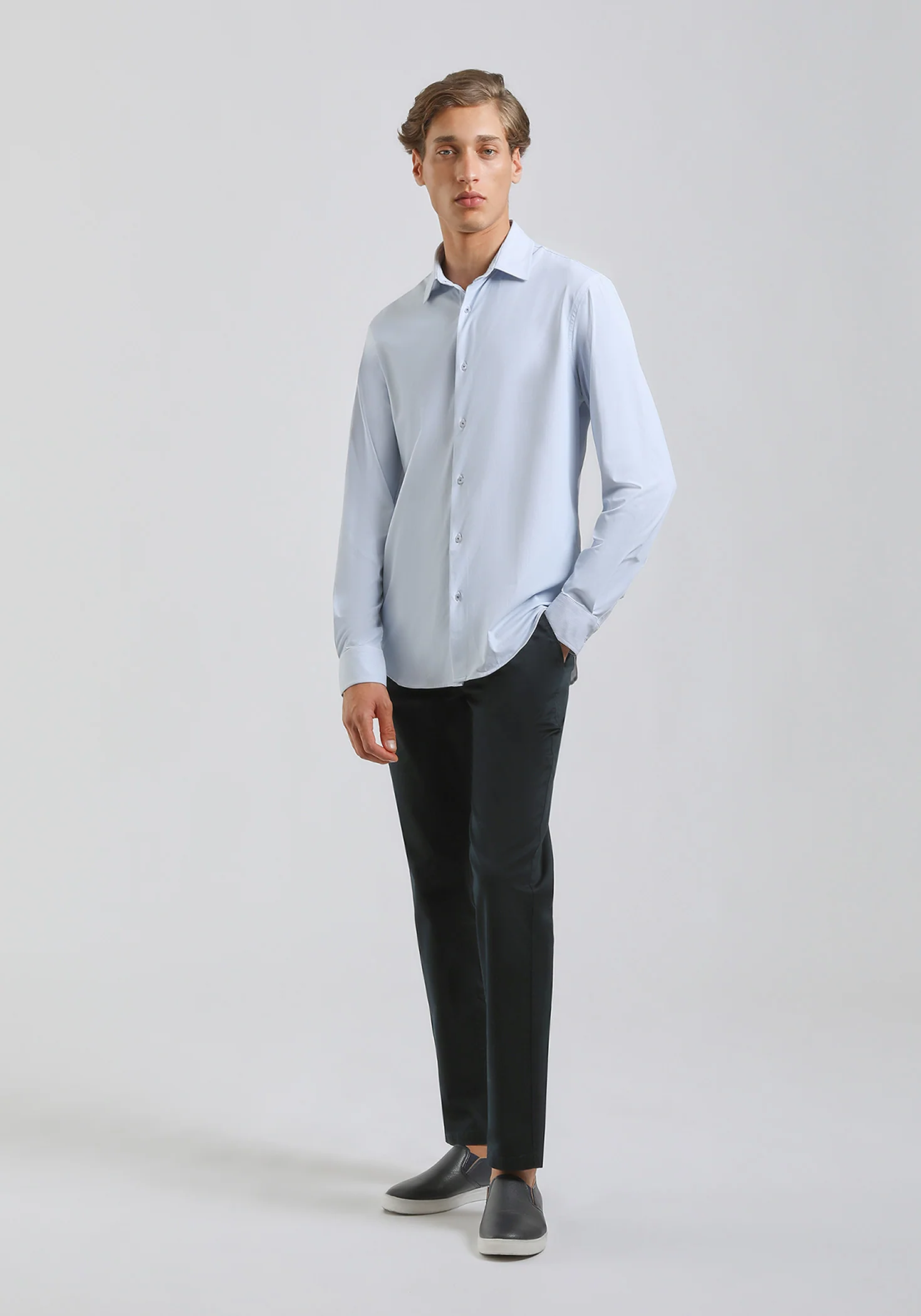 Pantaloni chino in cotone