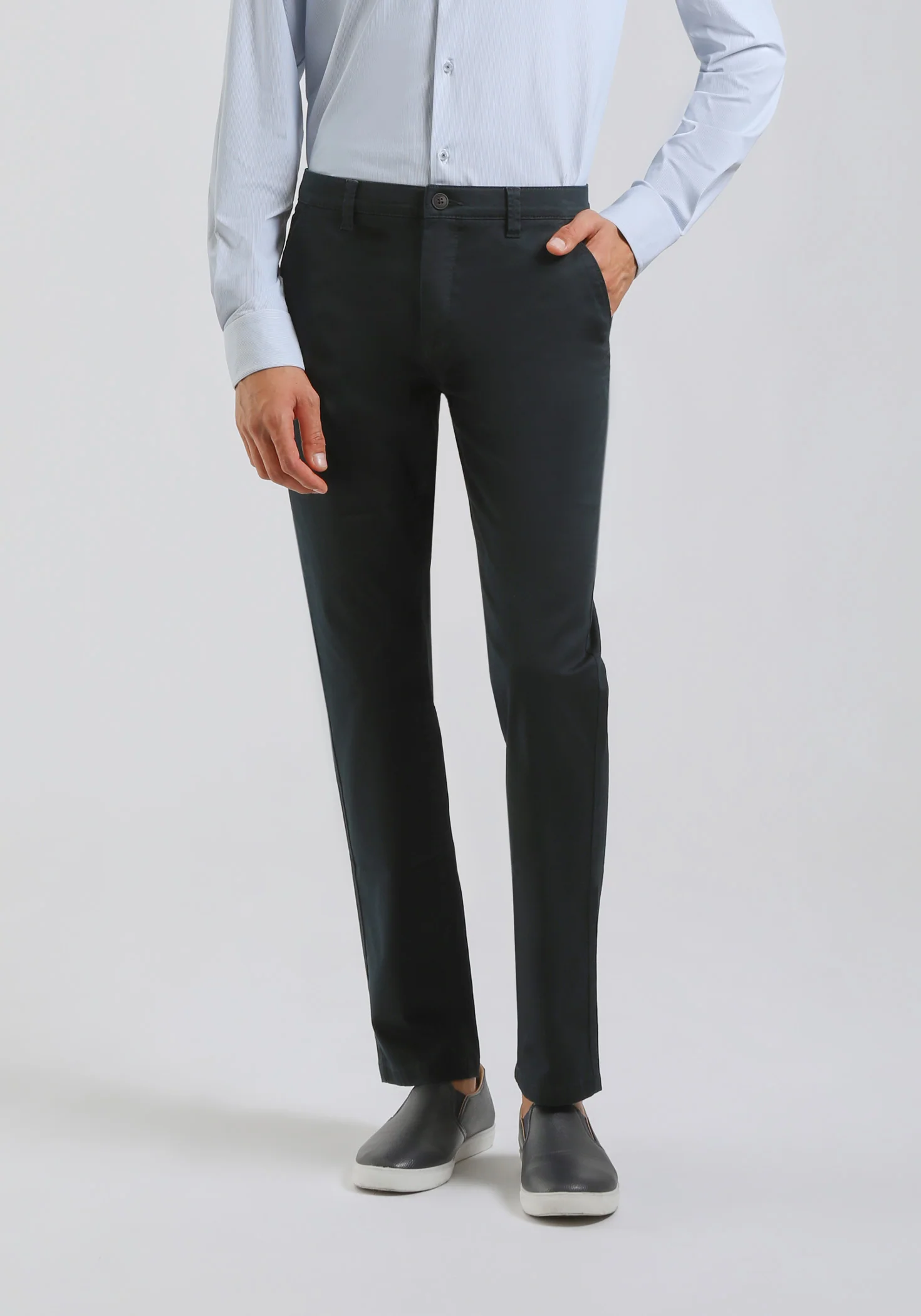 Pantaloni chino in cotone - Image 2