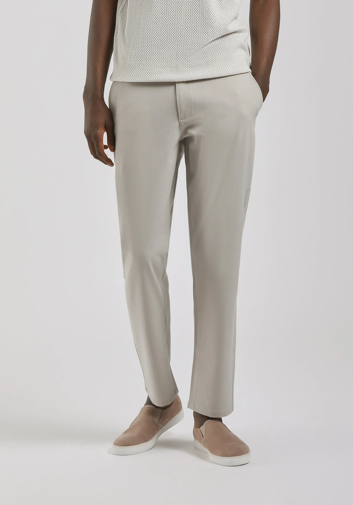 Pantaloni chino misto viscosa - Image 2