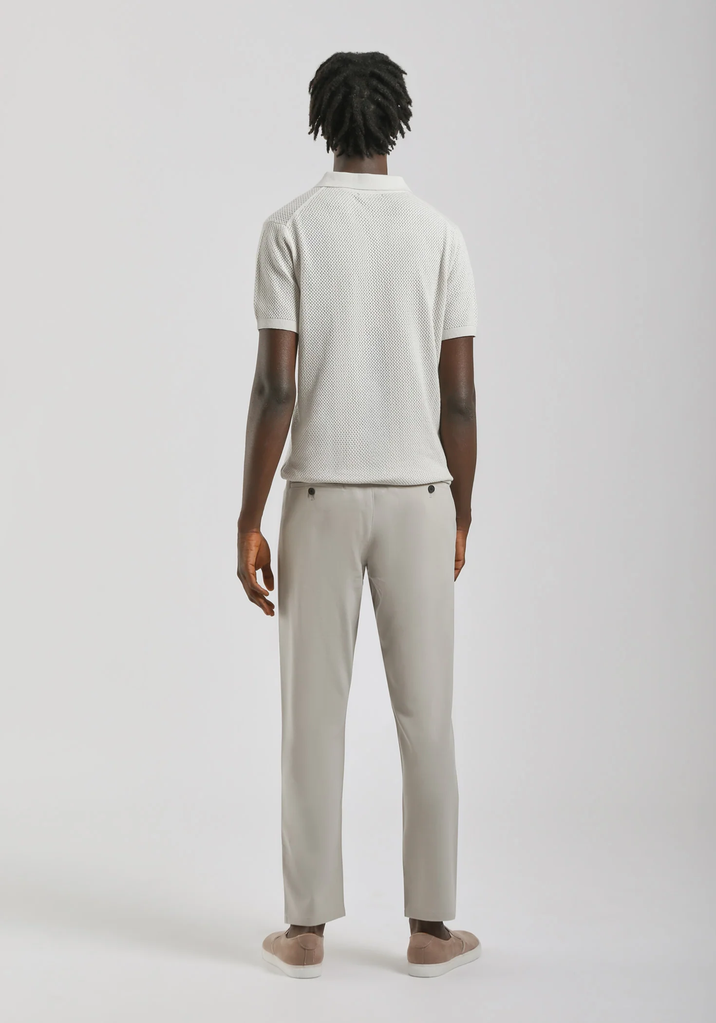 Pantaloni chino misto viscosa - Image 5
