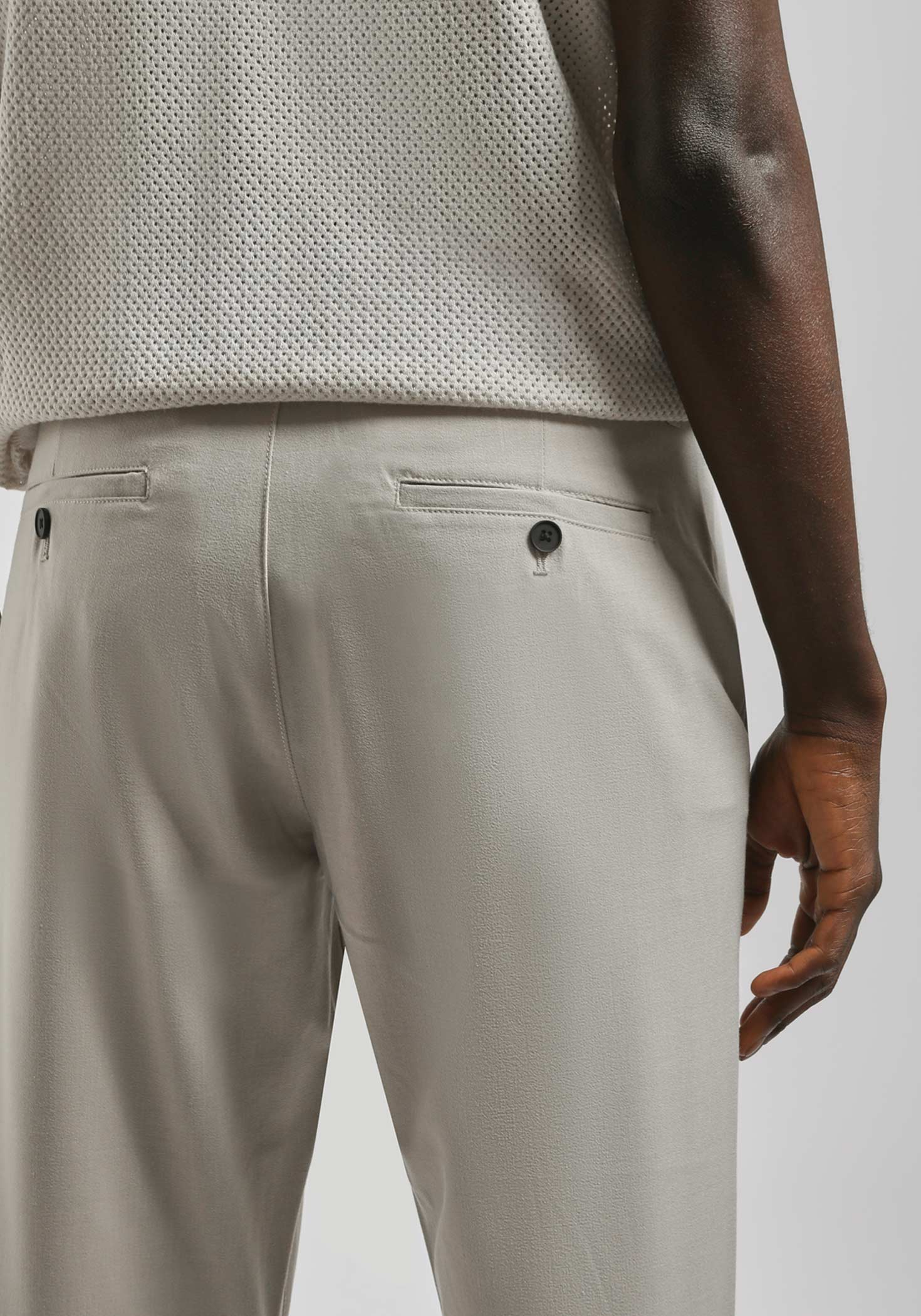 Pantaloni chino misto viscosa - Image 6