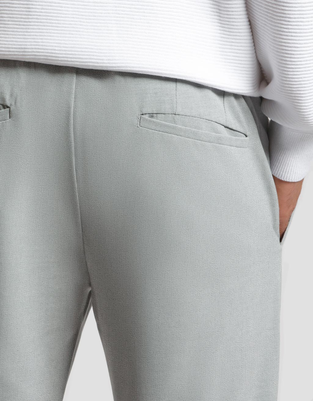 Pantaloni chino misto viscosa - Image 6