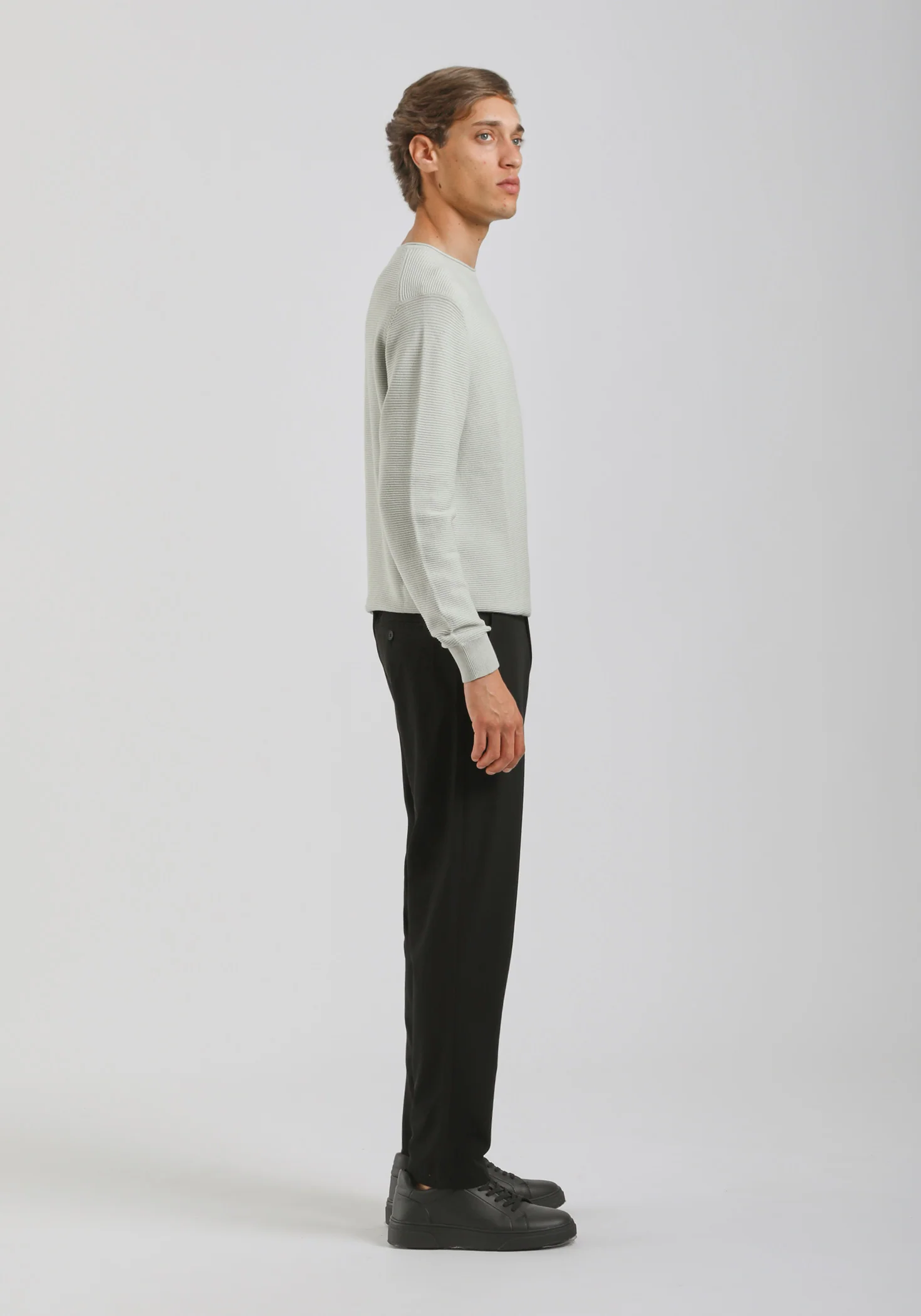 Pantaloni chino misto viscosa - Image 4
