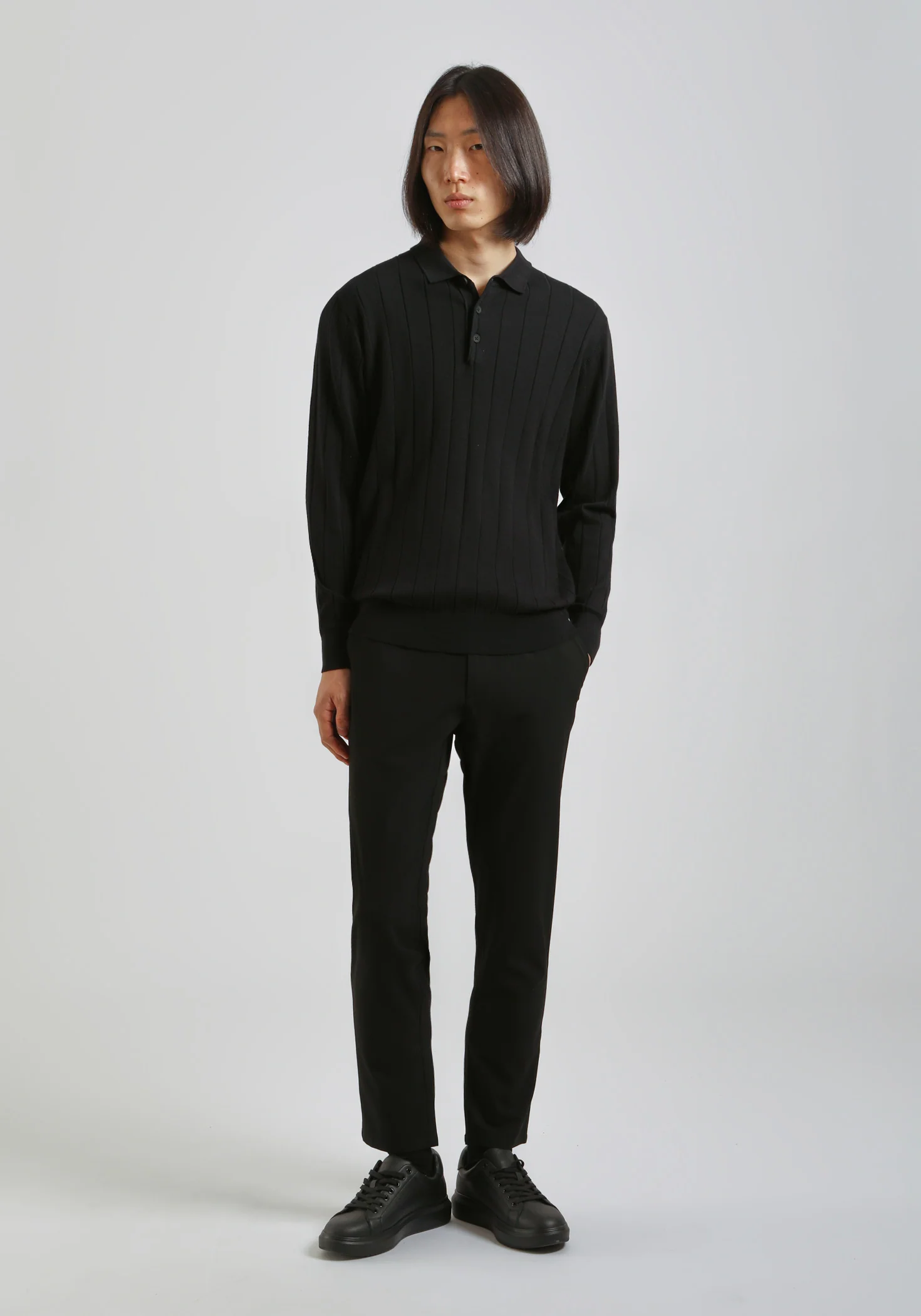 Pantaloni chino misto viscosa