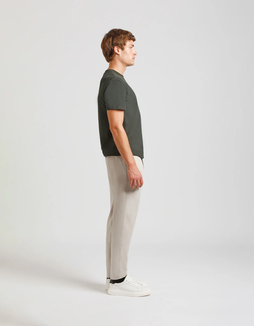 Pantaloni chino misto viscosa - Image 4