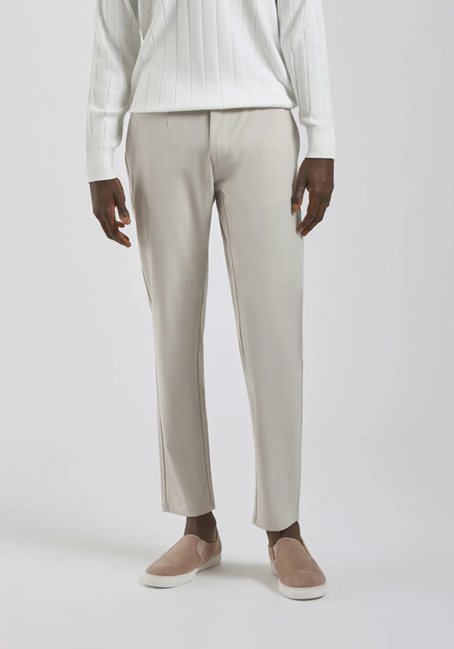 Pantaloni chino misto viscosa - Image 2