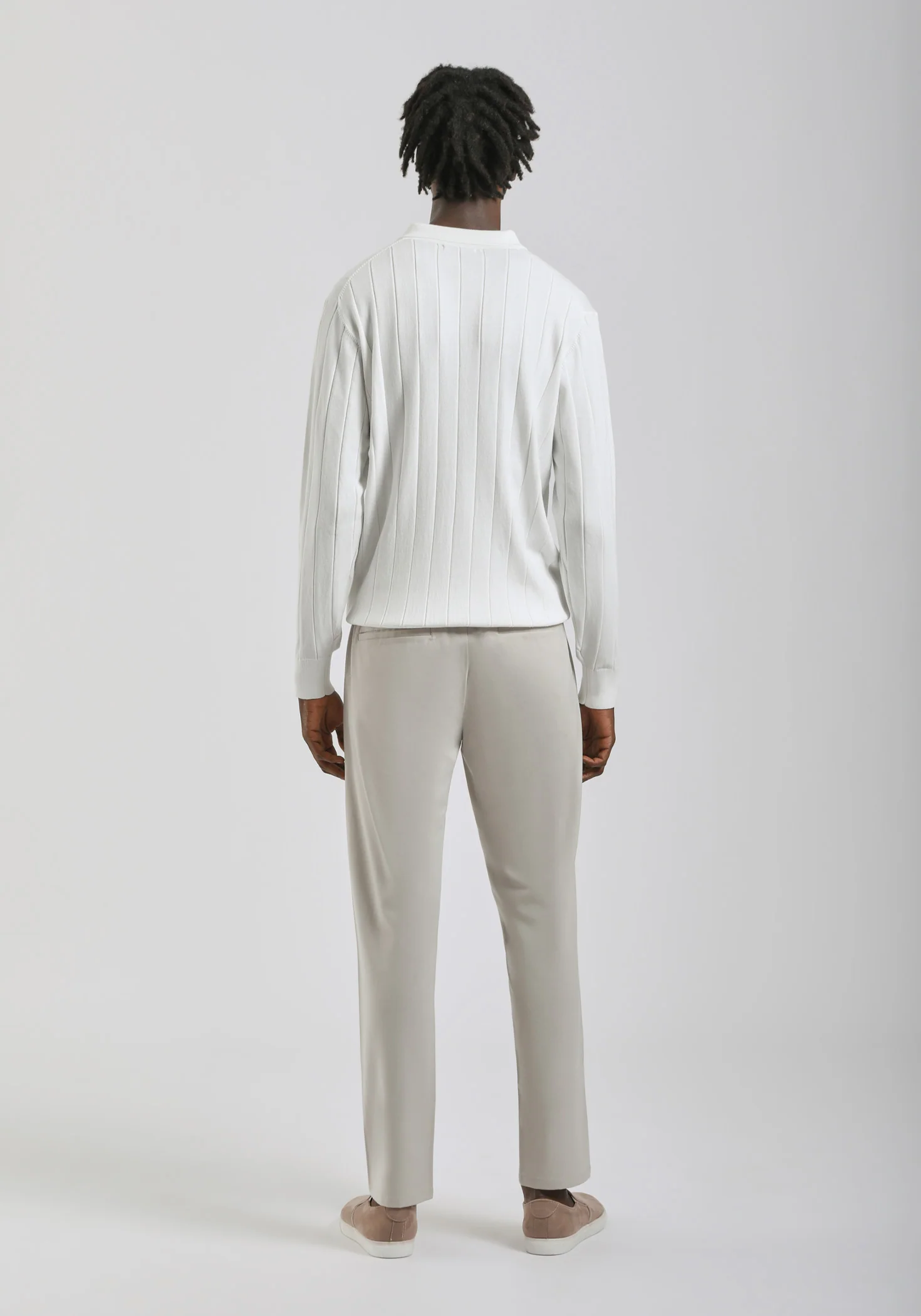 Pantaloni chino misto viscosa - Image 5