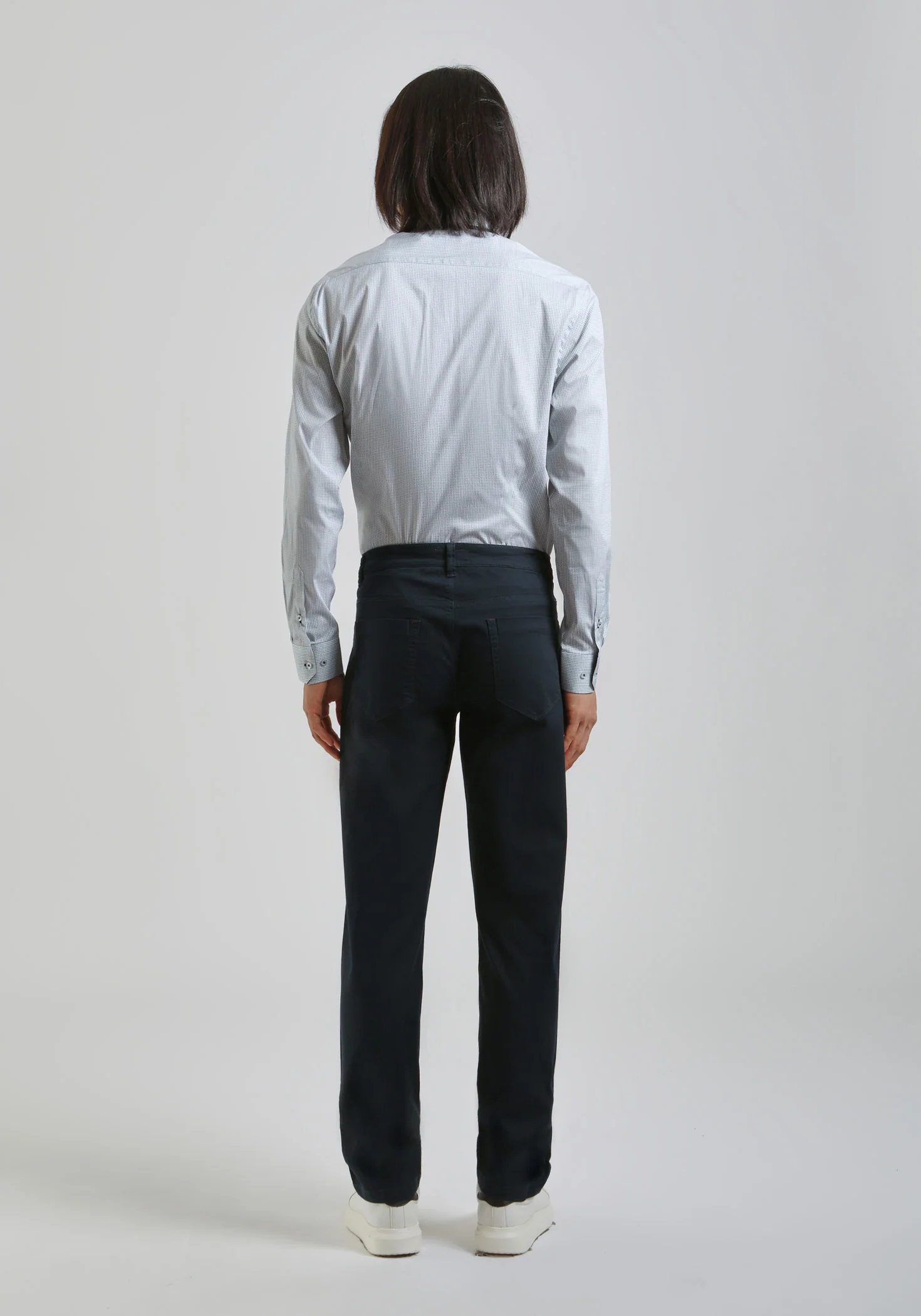 Pantaloni cinque tasche in cotone - Image 5