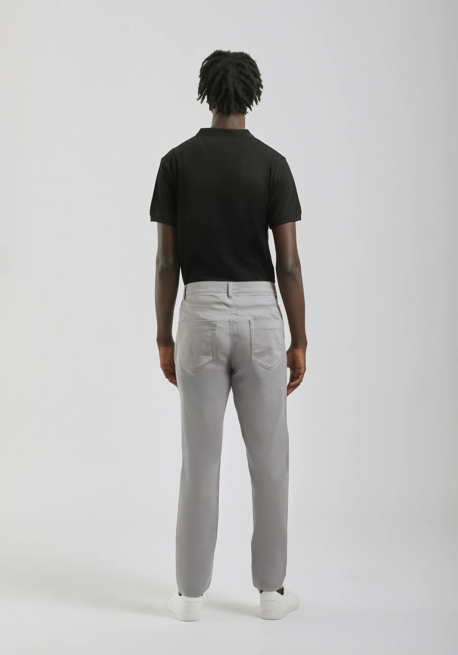 Pantaloni cinque tasche in cotone - Image 5