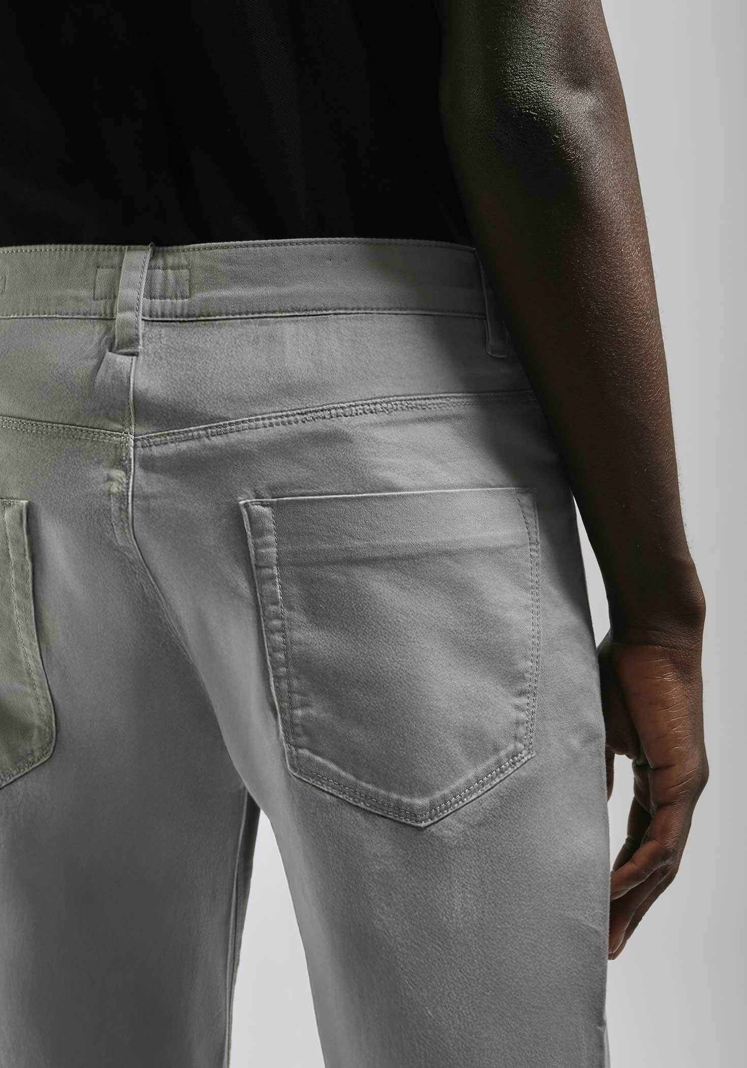 Pantaloni cinque tasche in cotone - Image 6