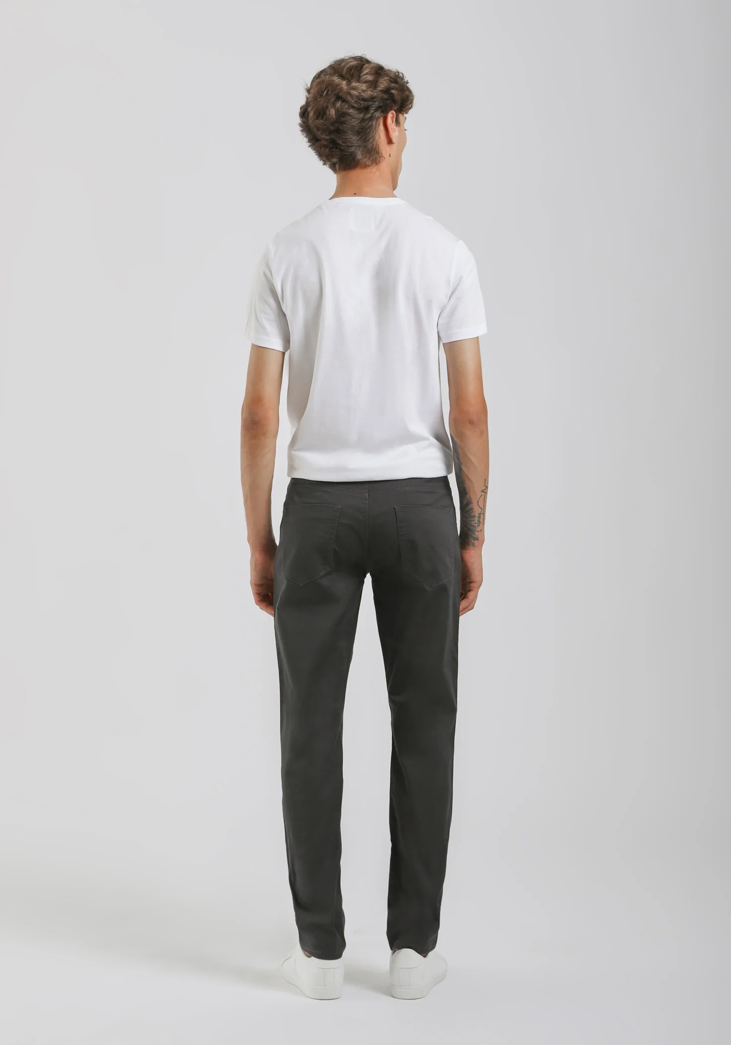 Pantaloni cinque tasche in cotone - Image 5