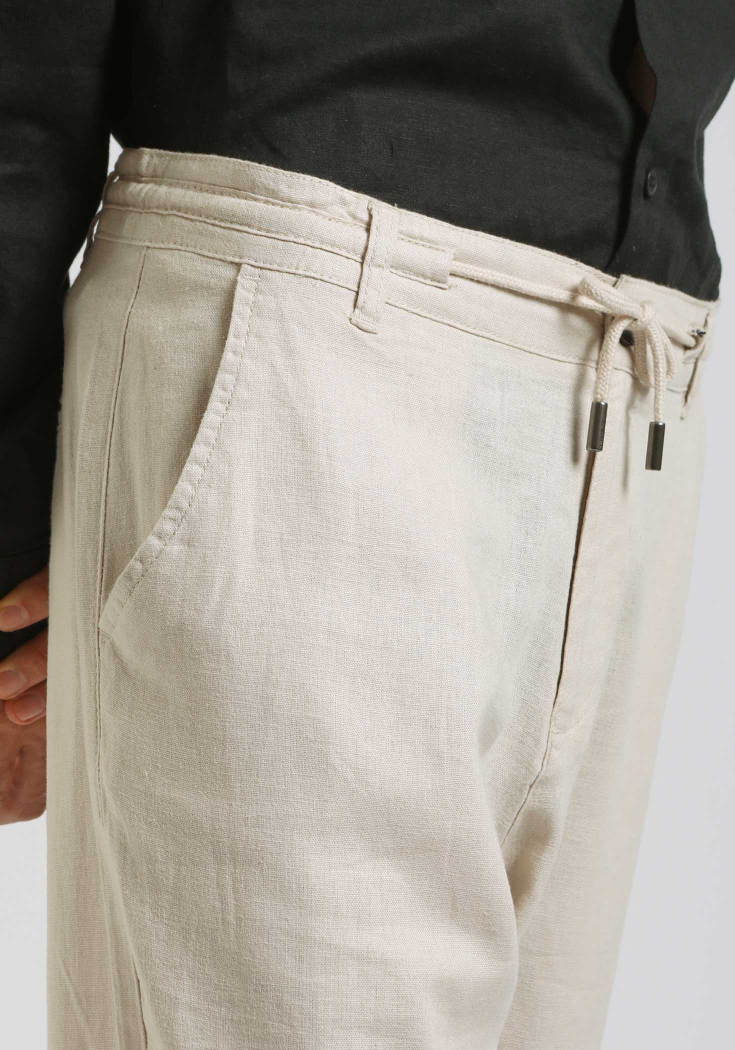 Pantaloni misto lino - Image 3