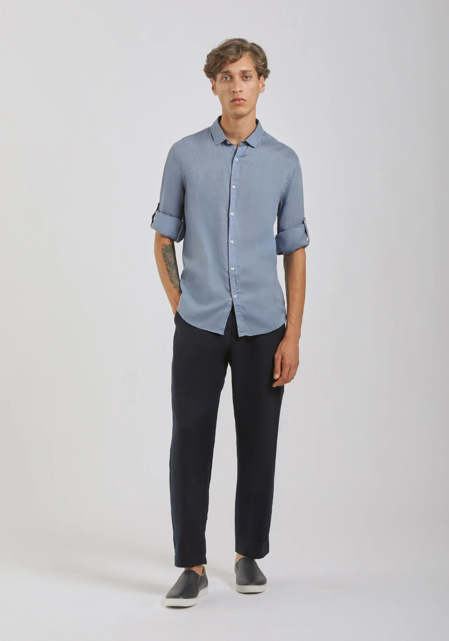 Pantaloni misto lino - Image 3
