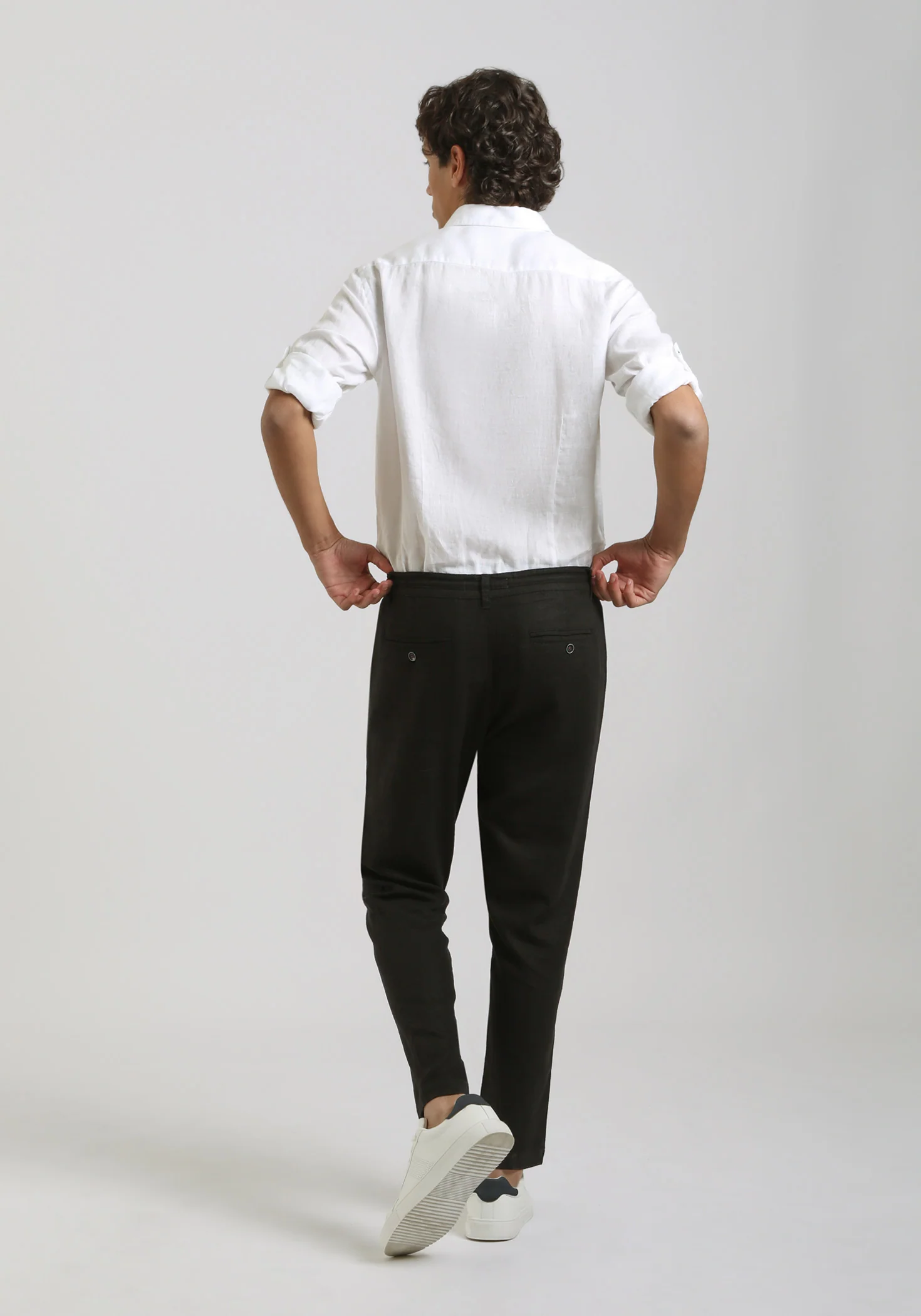 Pantaloni misto lino - Image 6