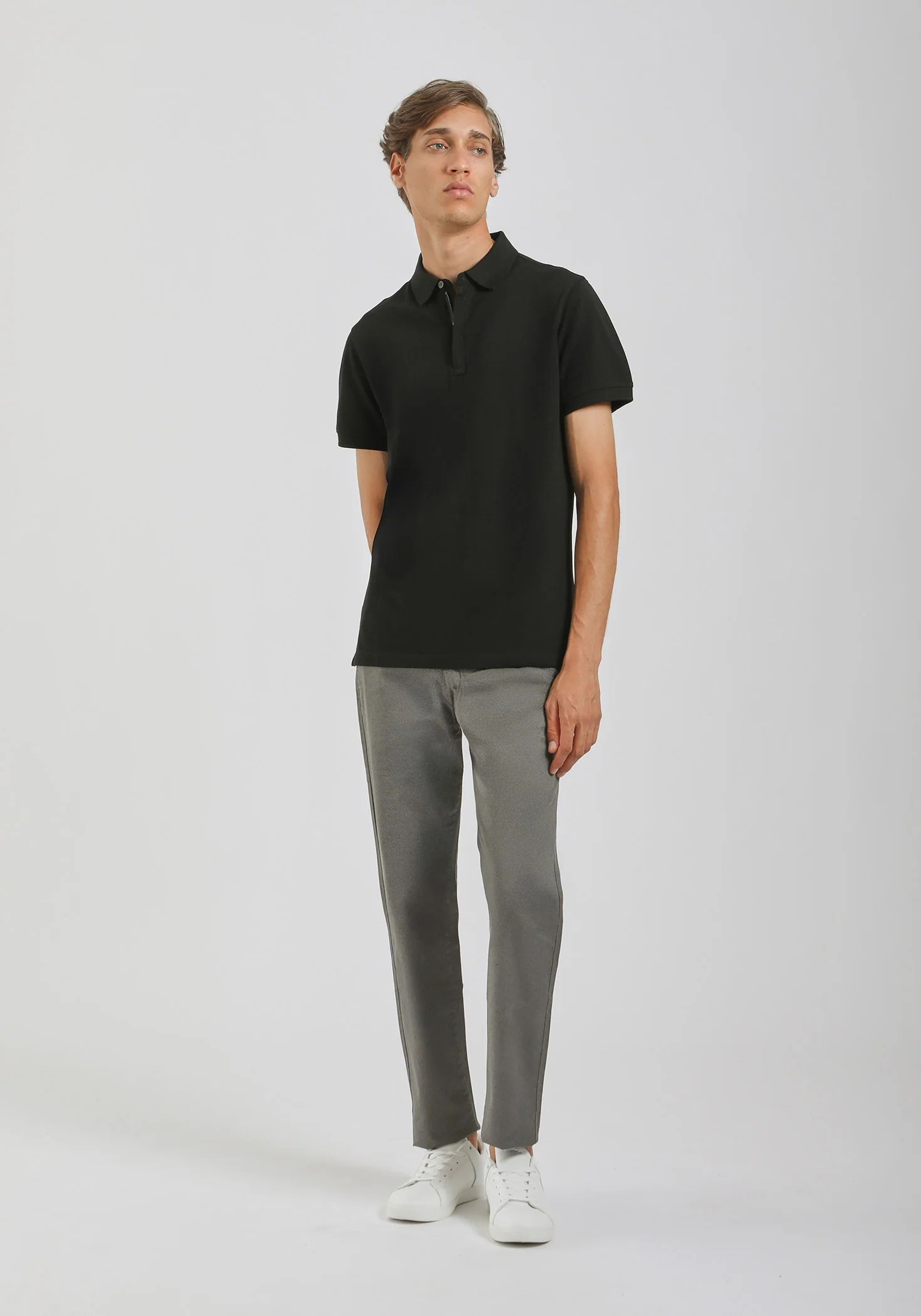 Polo con zip 100% cotone - Image 5