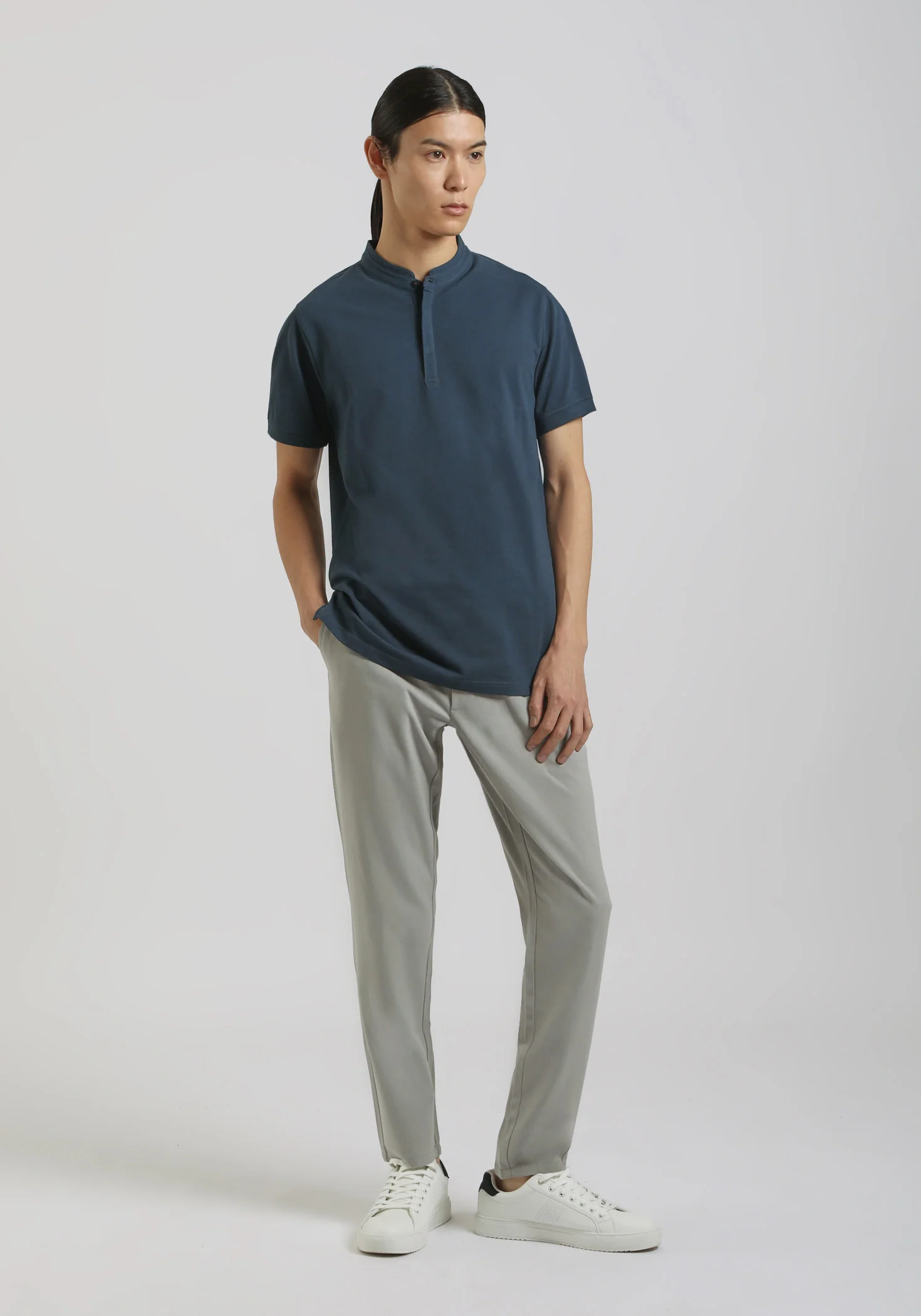 Polo coreana 100% cotone - Image 5