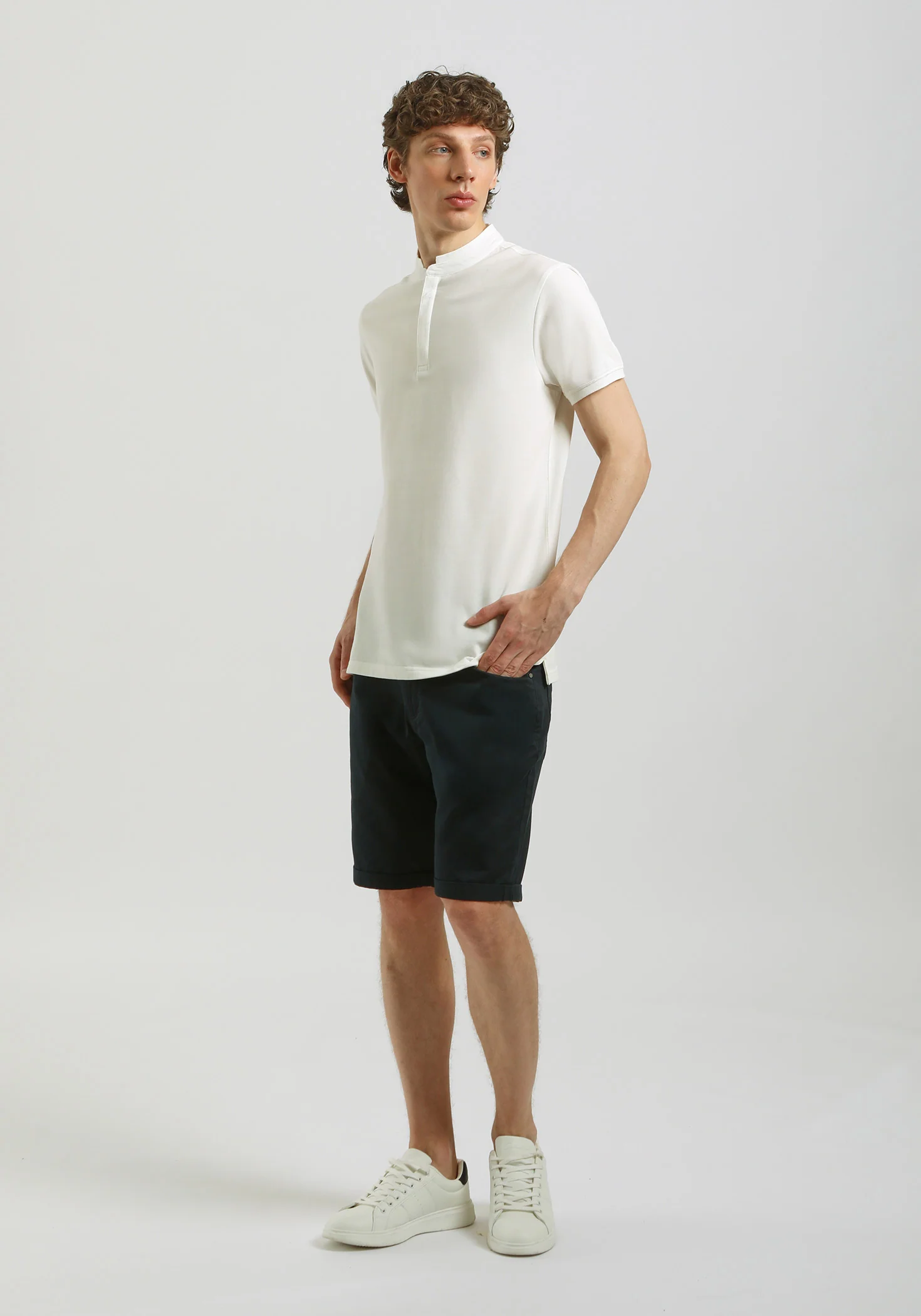 Polo coreana 100% cotone - Image 5
