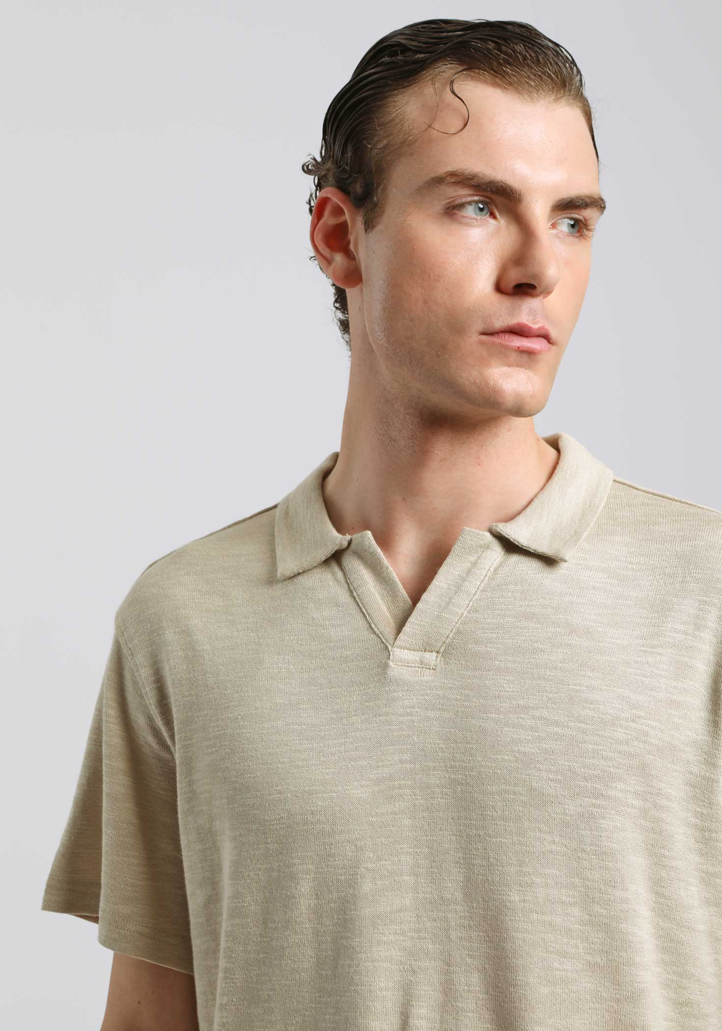 Polo effetto lino - Image 2