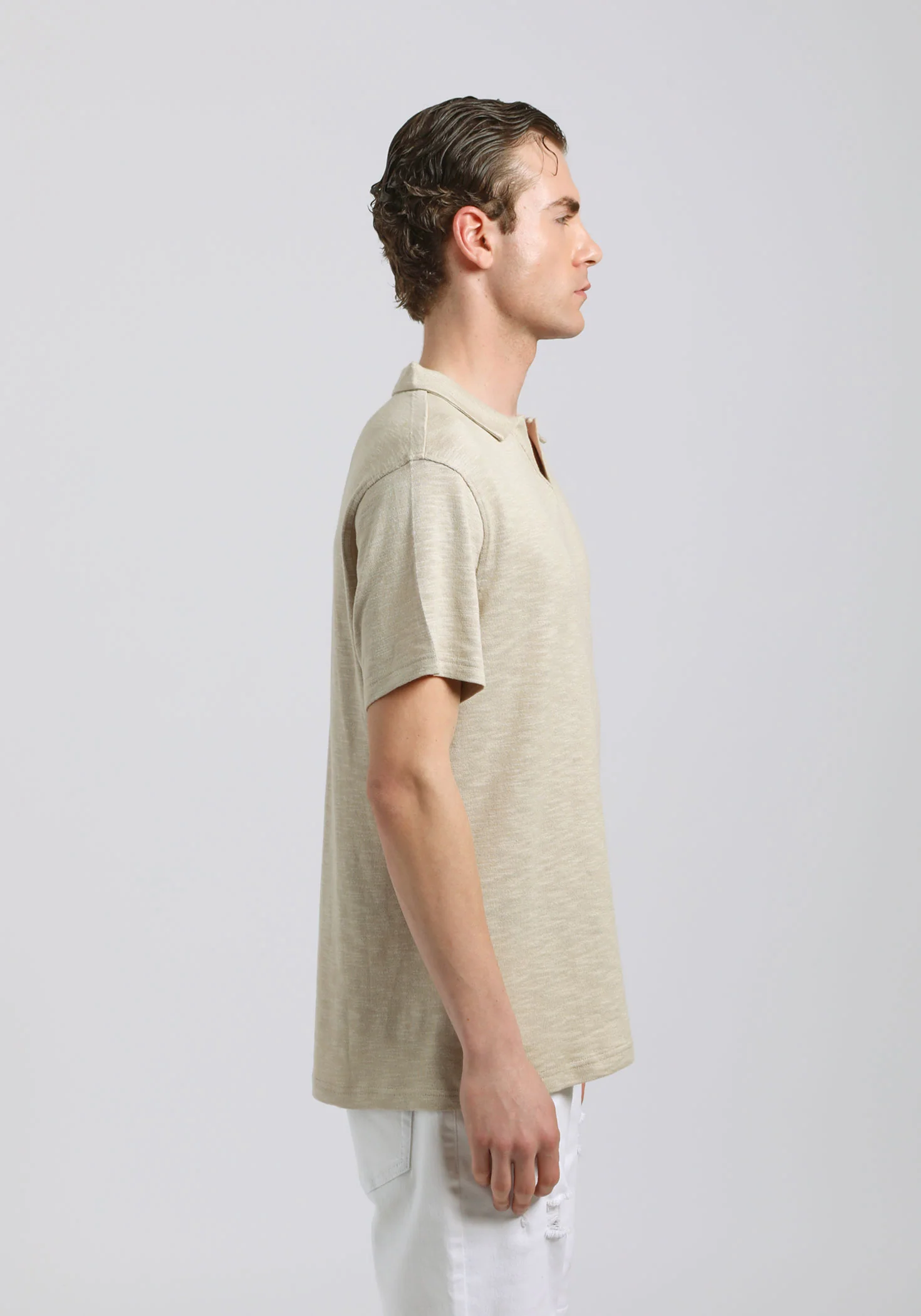 Polo effetto lino - Image 3