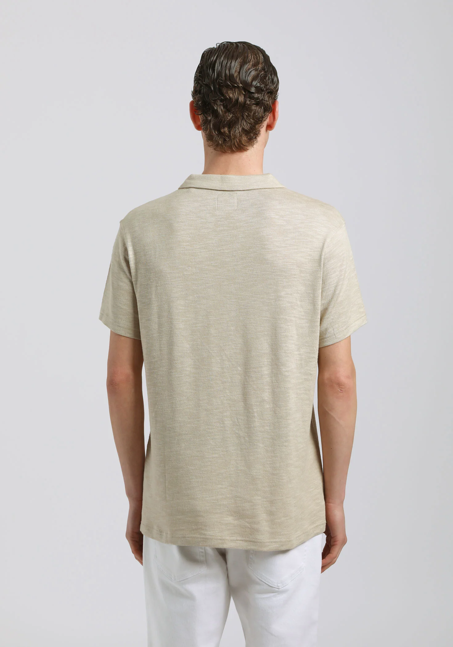 Polo effetto lino - Image 4