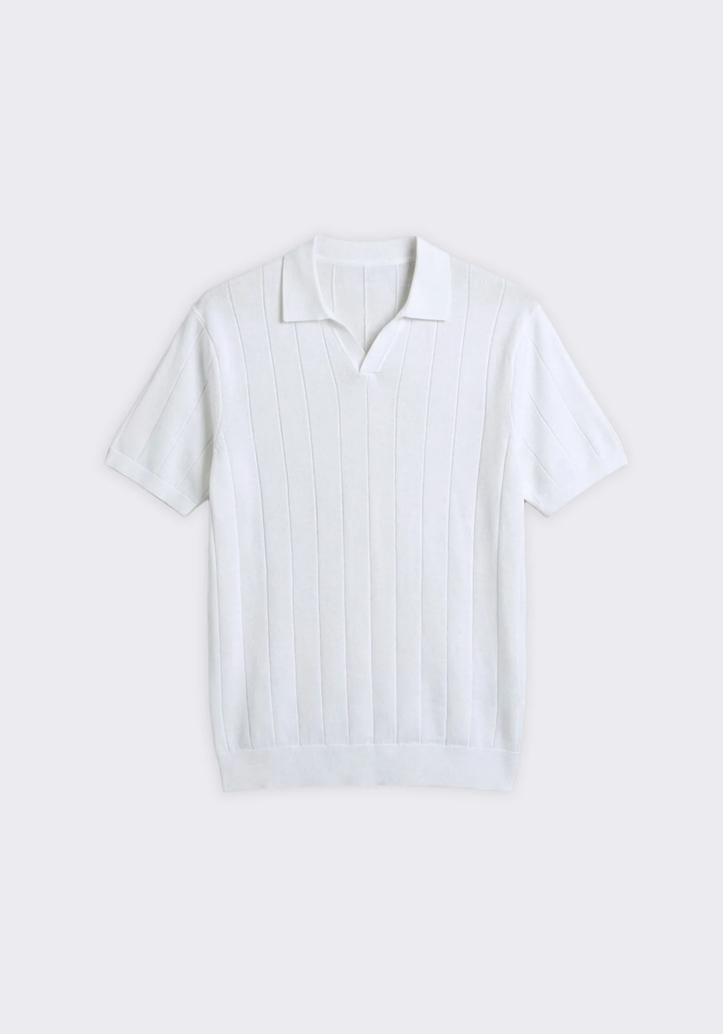 Polo in maglia a coste - Image 6