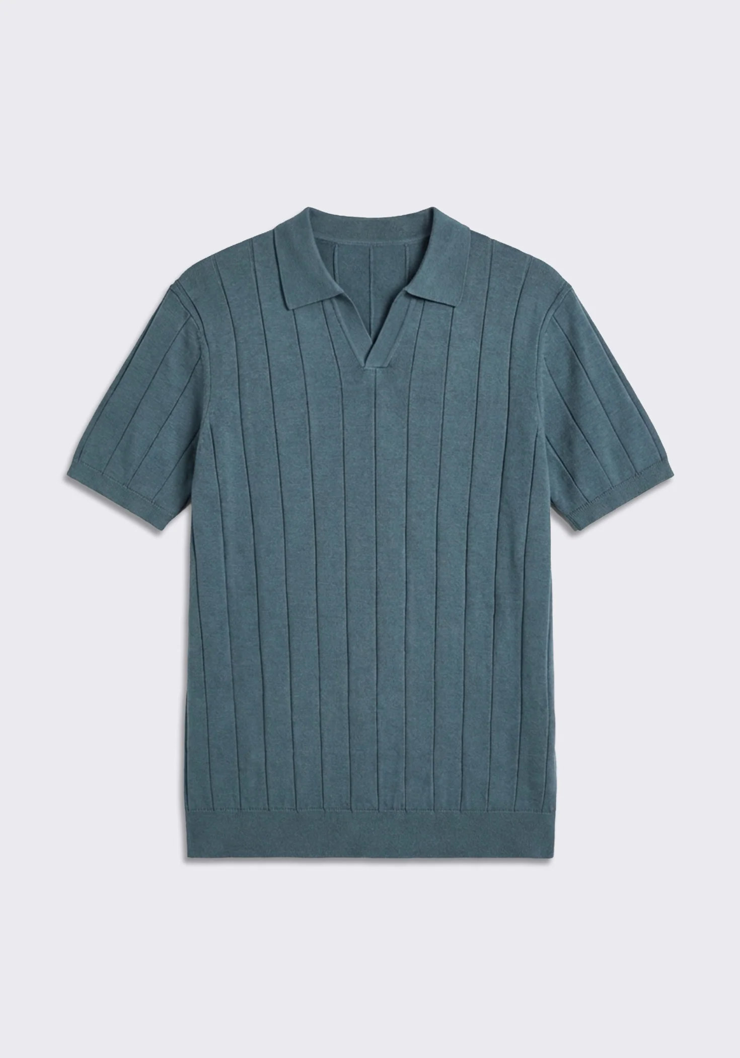 Polo in maglia a coste - Image 6