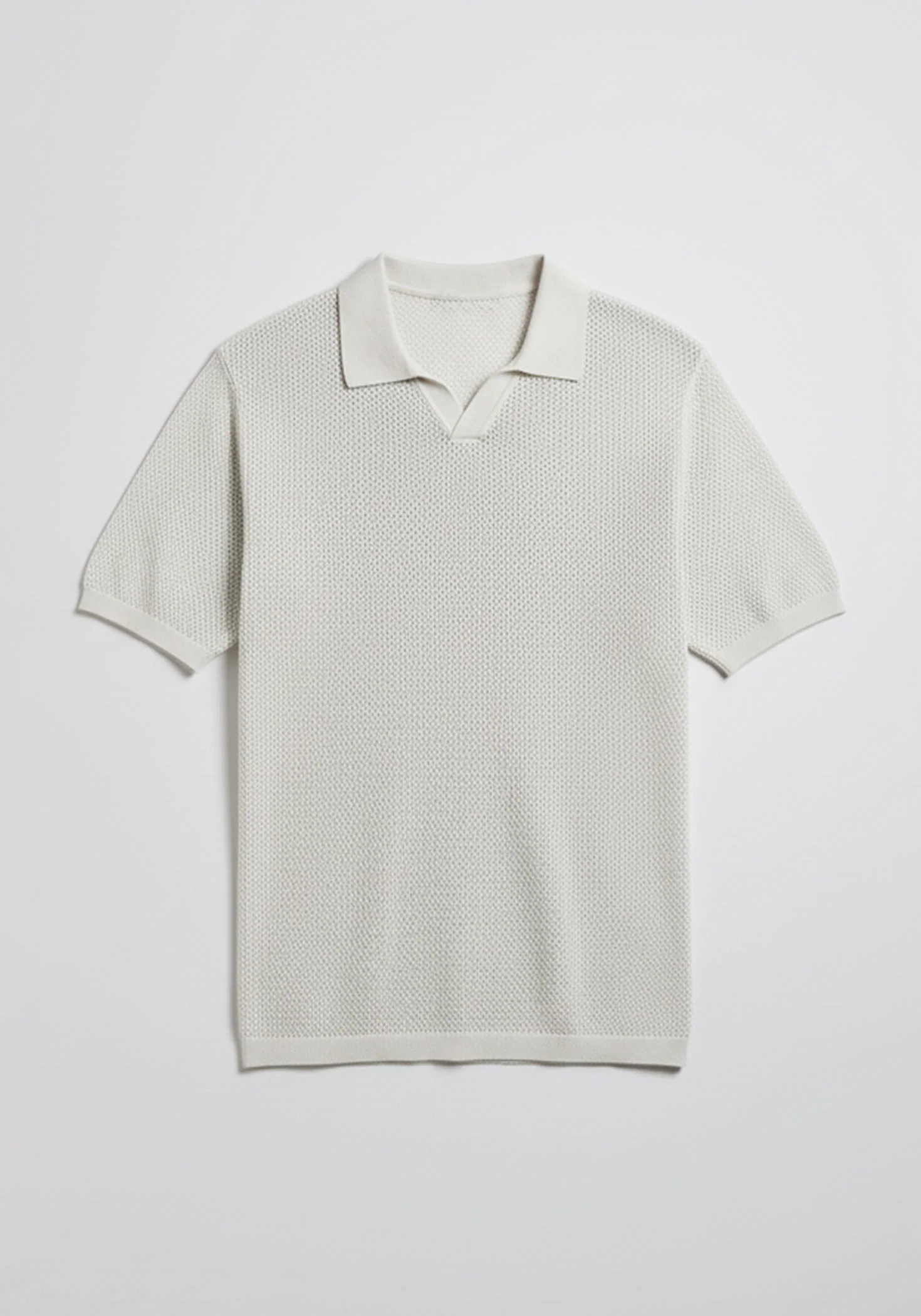 Polo in maglia forata - Image 6