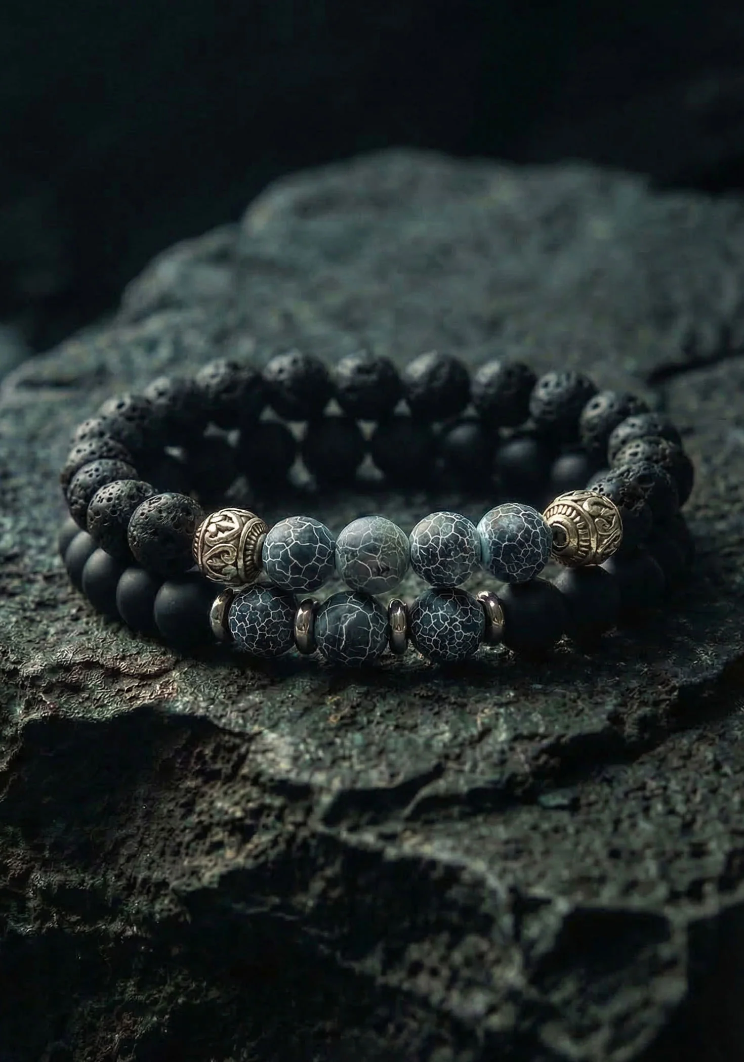 Set di bracciali in pietra - Image 3