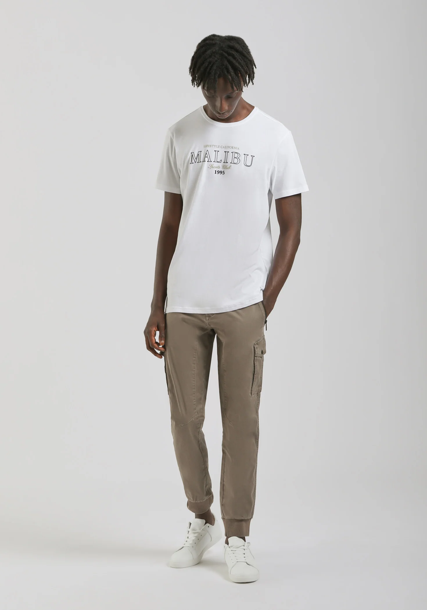 T-shirt 100% cotone con stampa - Image 5