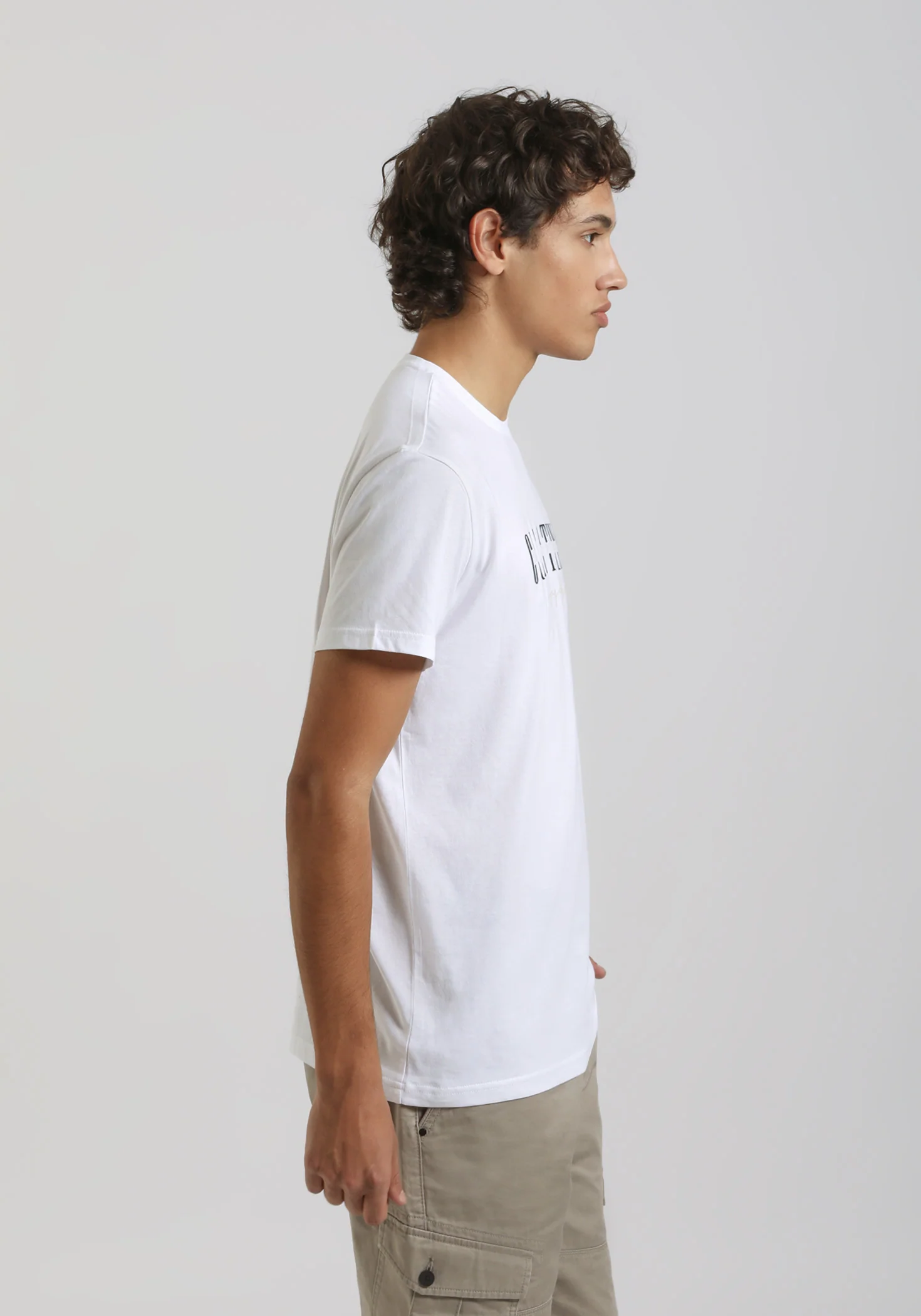 T-shirt 100% cotone con stampa - Image 3