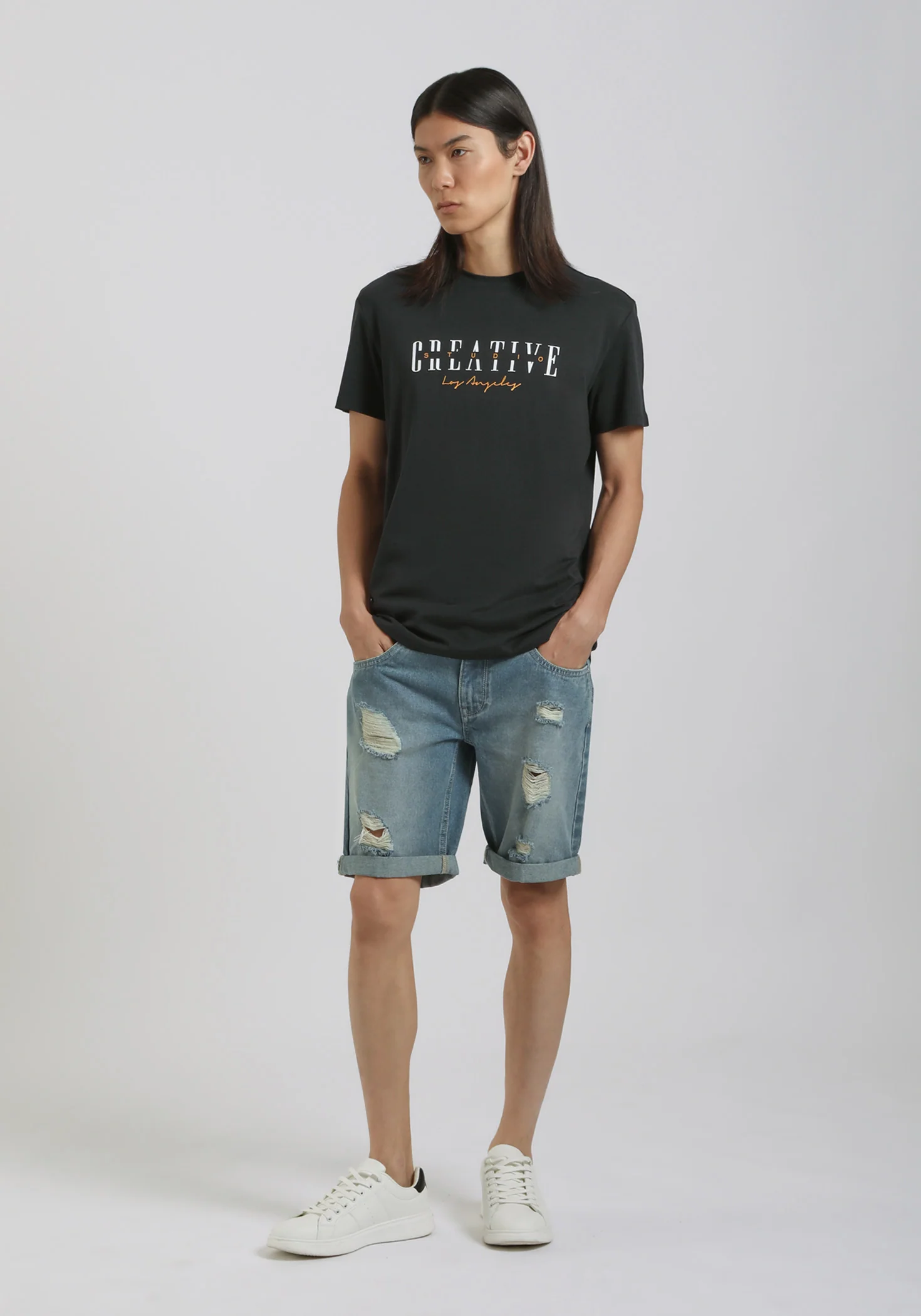 T-shirt 100% cotone con stampa - Image 5