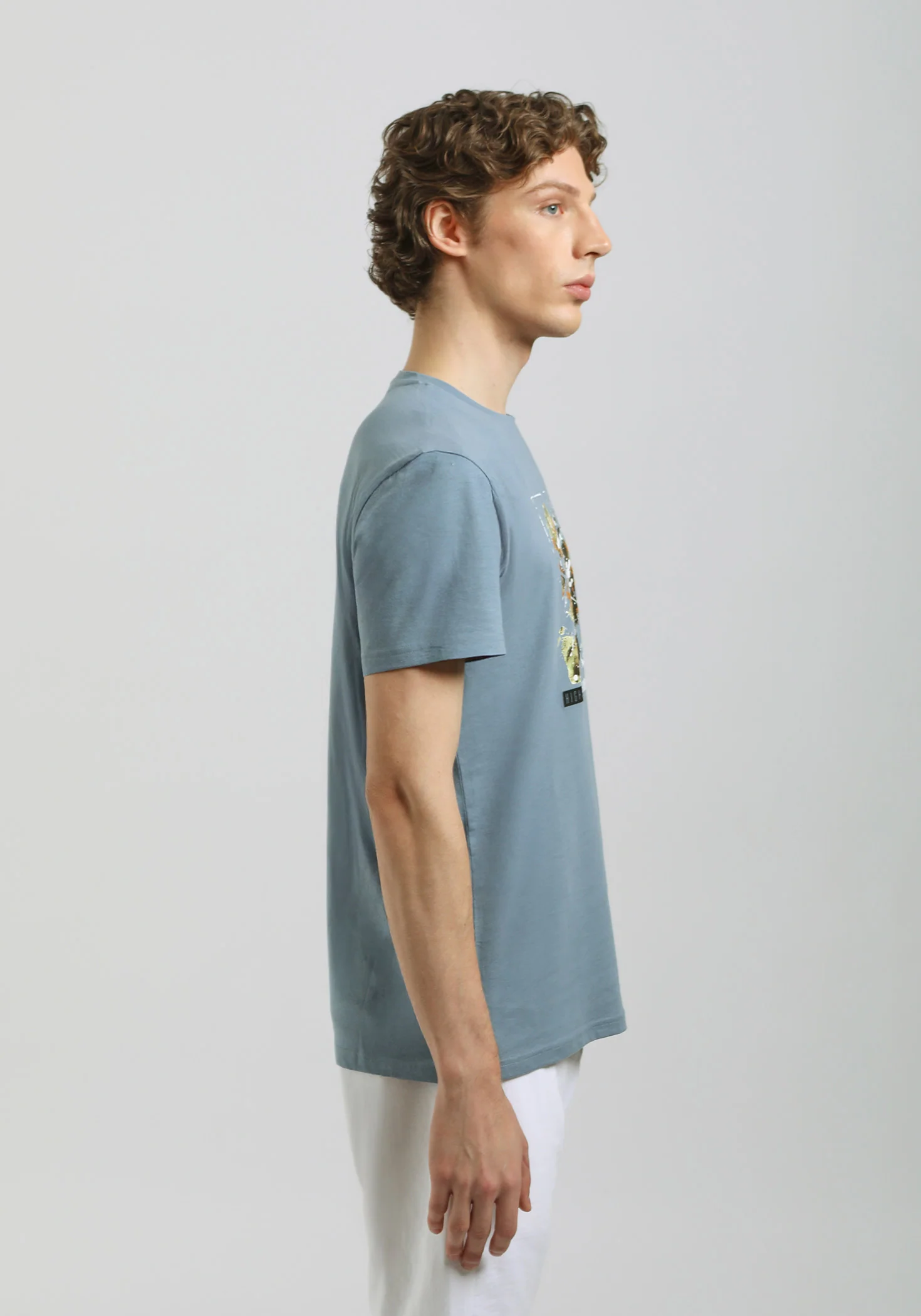 T-shirt 100% cotone con stampa - Image 3