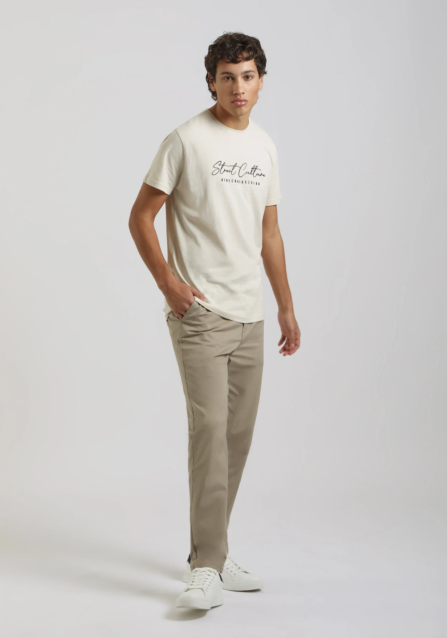 T-shirt 100% cotone con stampa - Image 5
