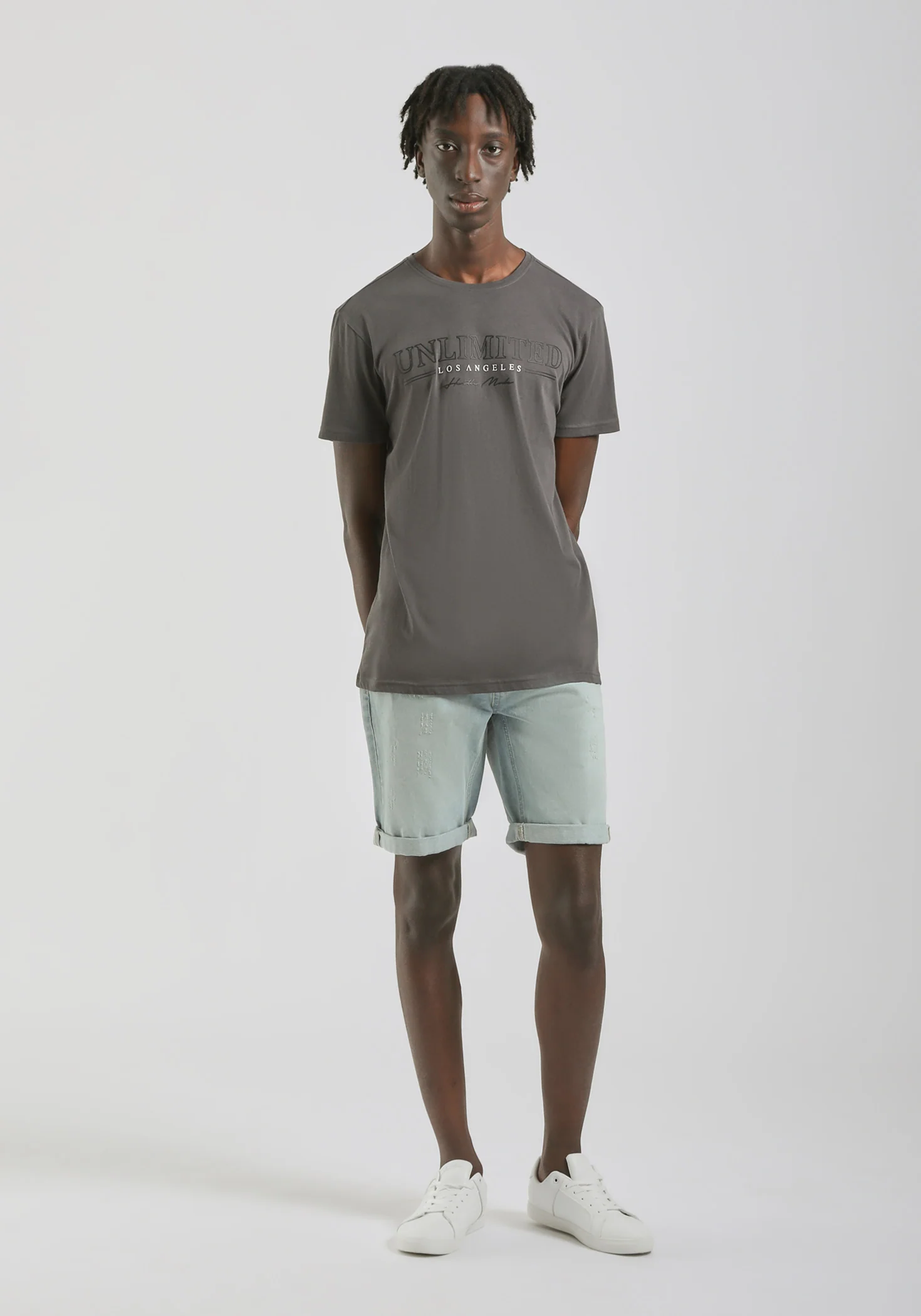 T-shirt 100% cotone con stampa - Image 5