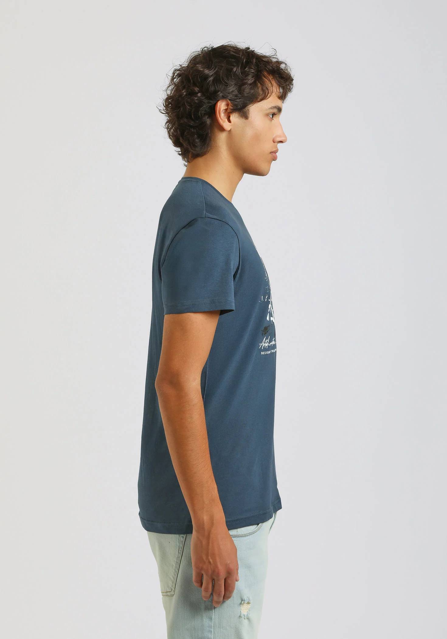 T-shirt 100% cotone con stampa - Image 3