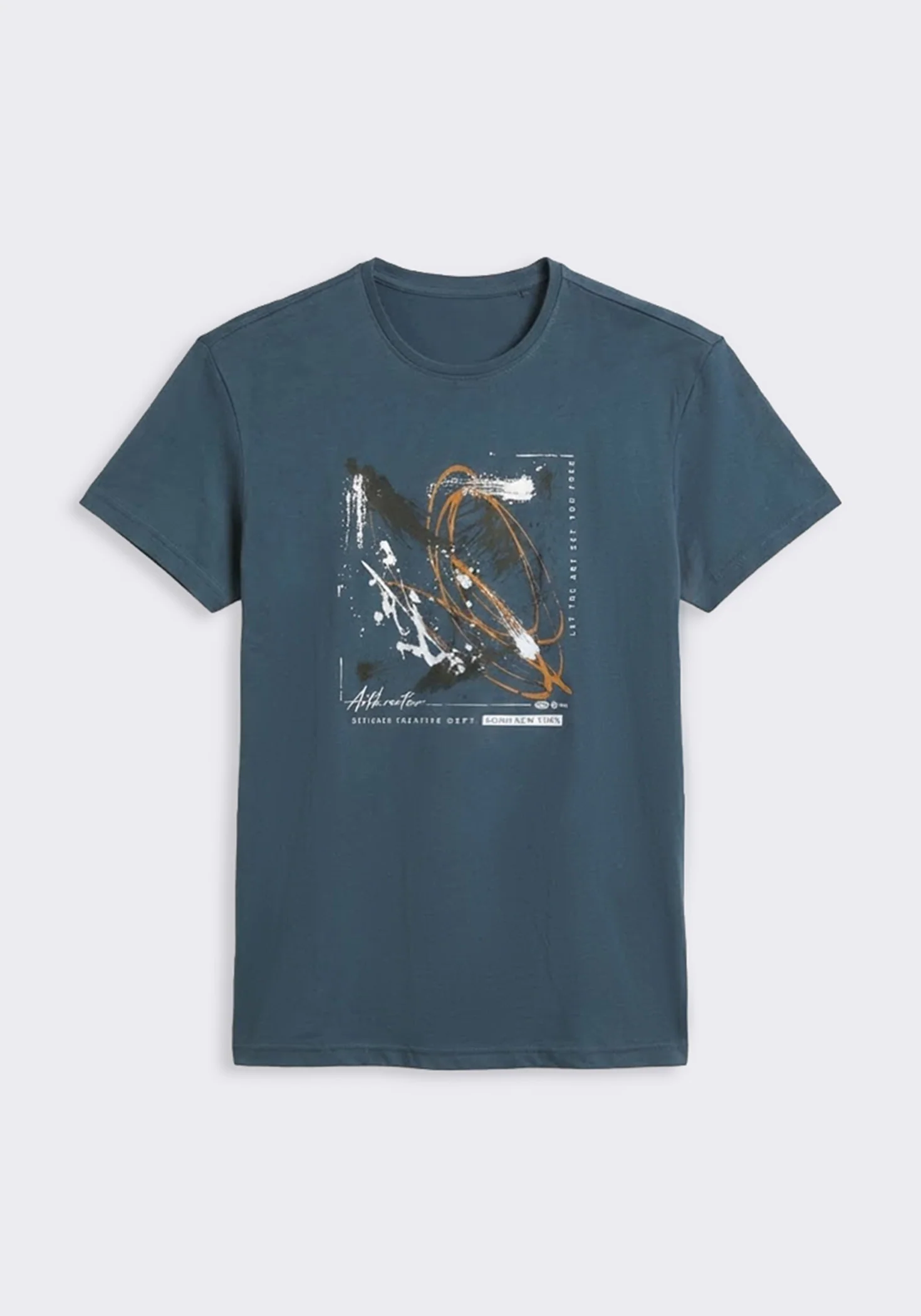 T-shirt 100% cotone con stampa - Image 6